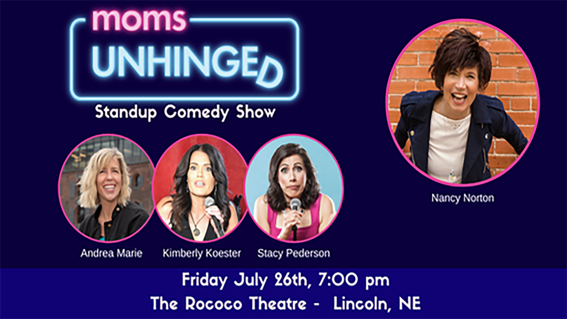 Moms Unhinged Standup Comedy Show