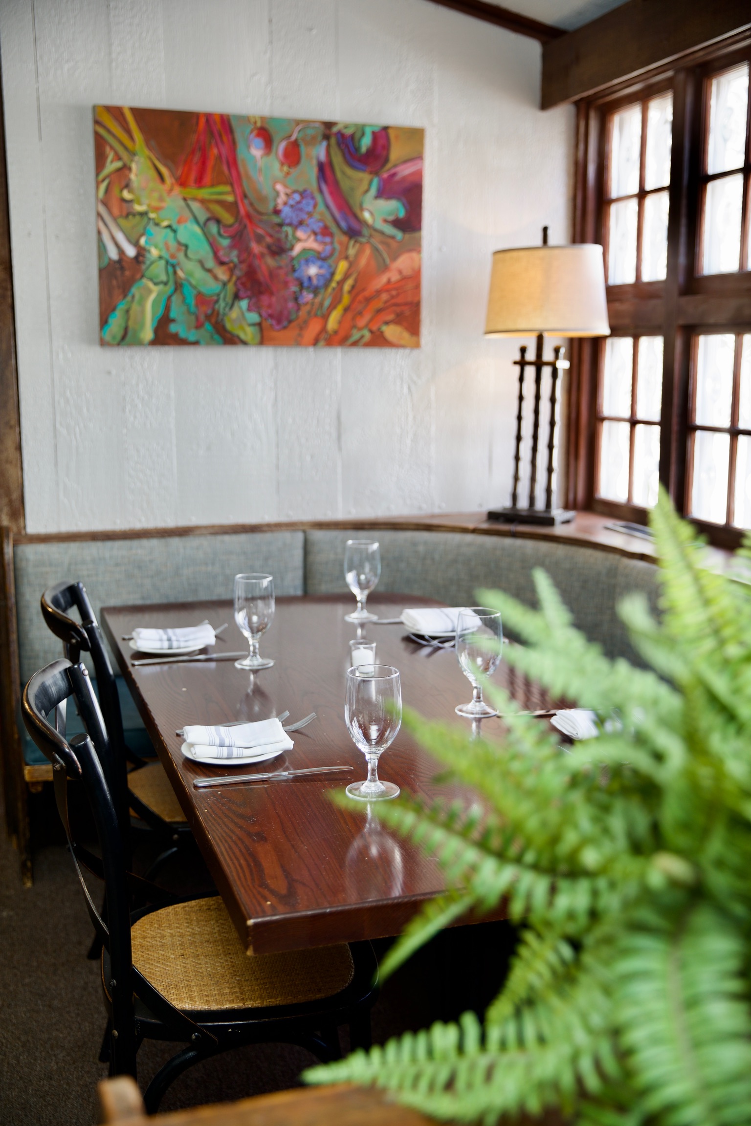 Booth in Tavern