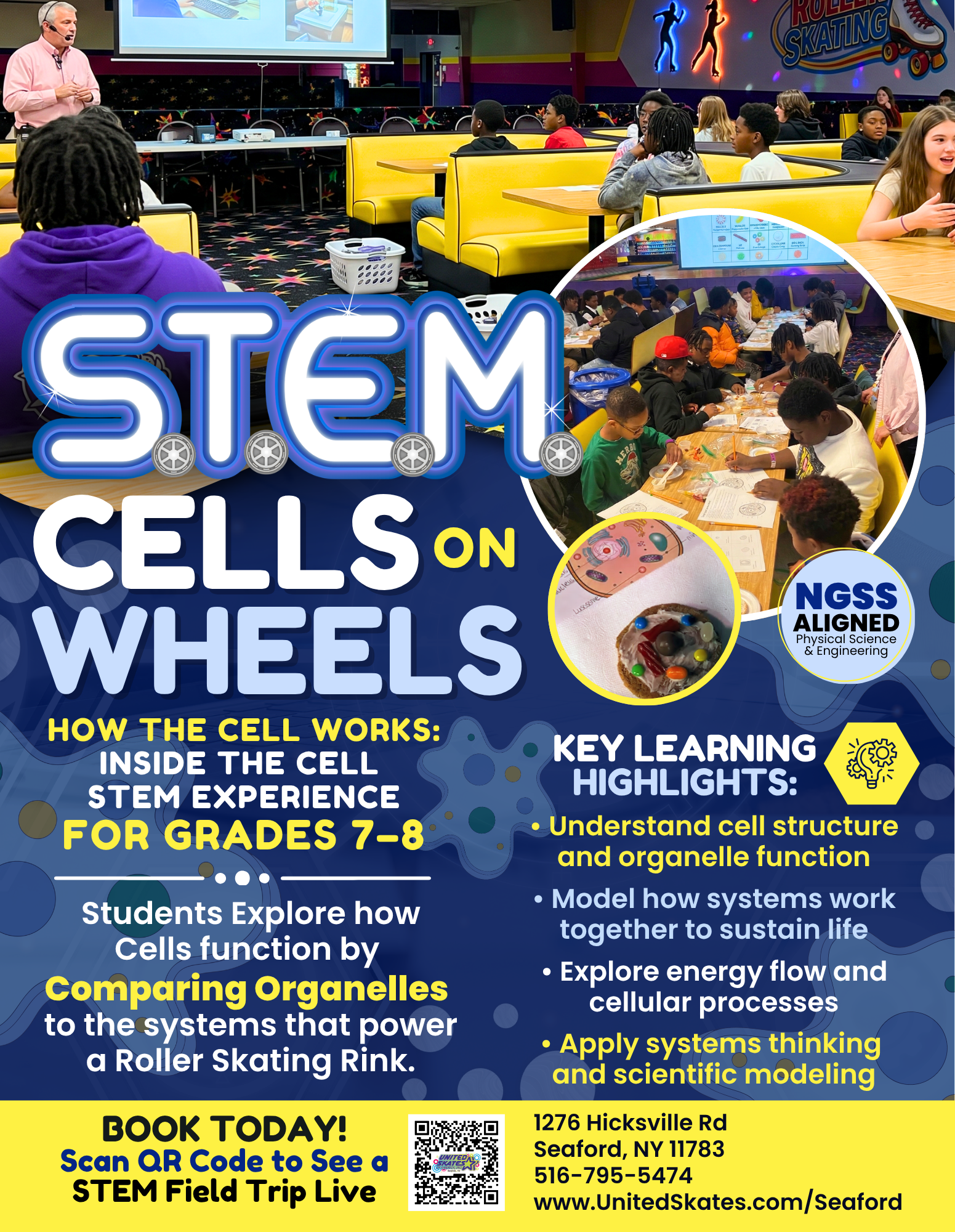 Cells on Wheels STEM School Field Trip