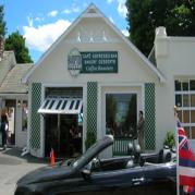 493_wm-cafegaragedoorwithcar.jpg - Hampton Coffee Company in Water Mill