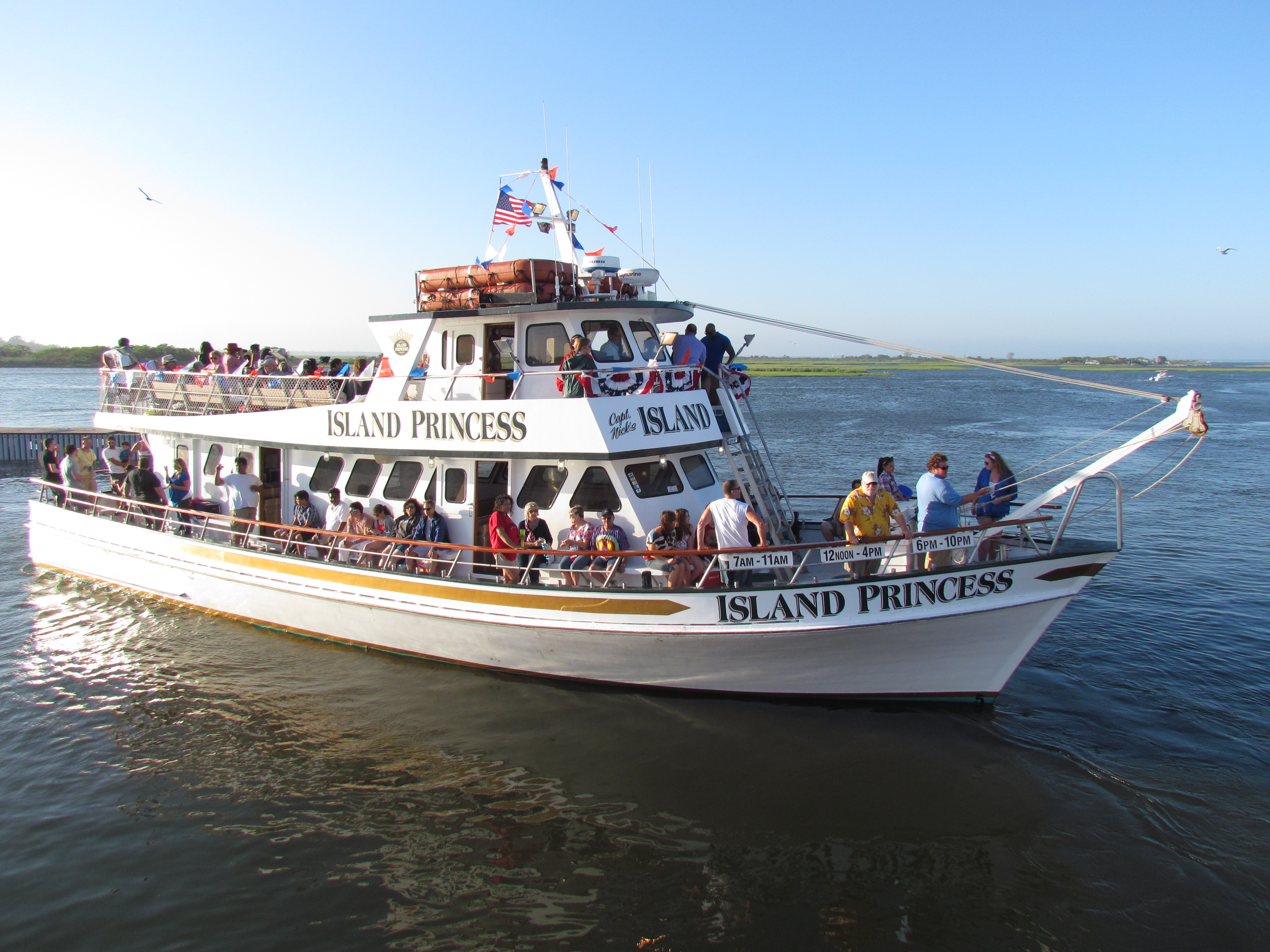 Island Princess Captree Fireworks Cruise to Jones Bech
