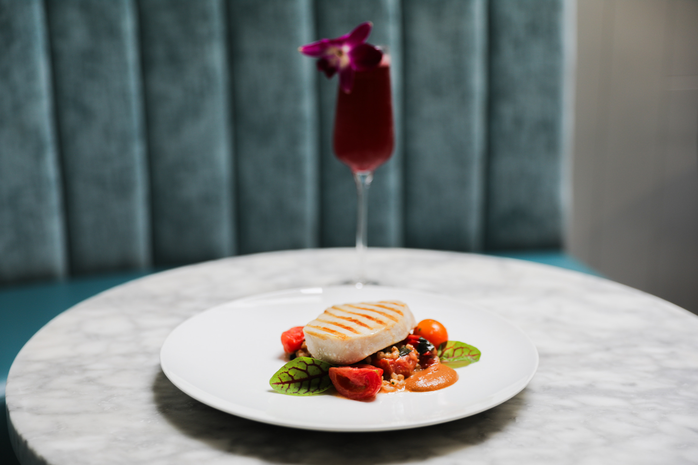 Grilled Montauk Swordfish