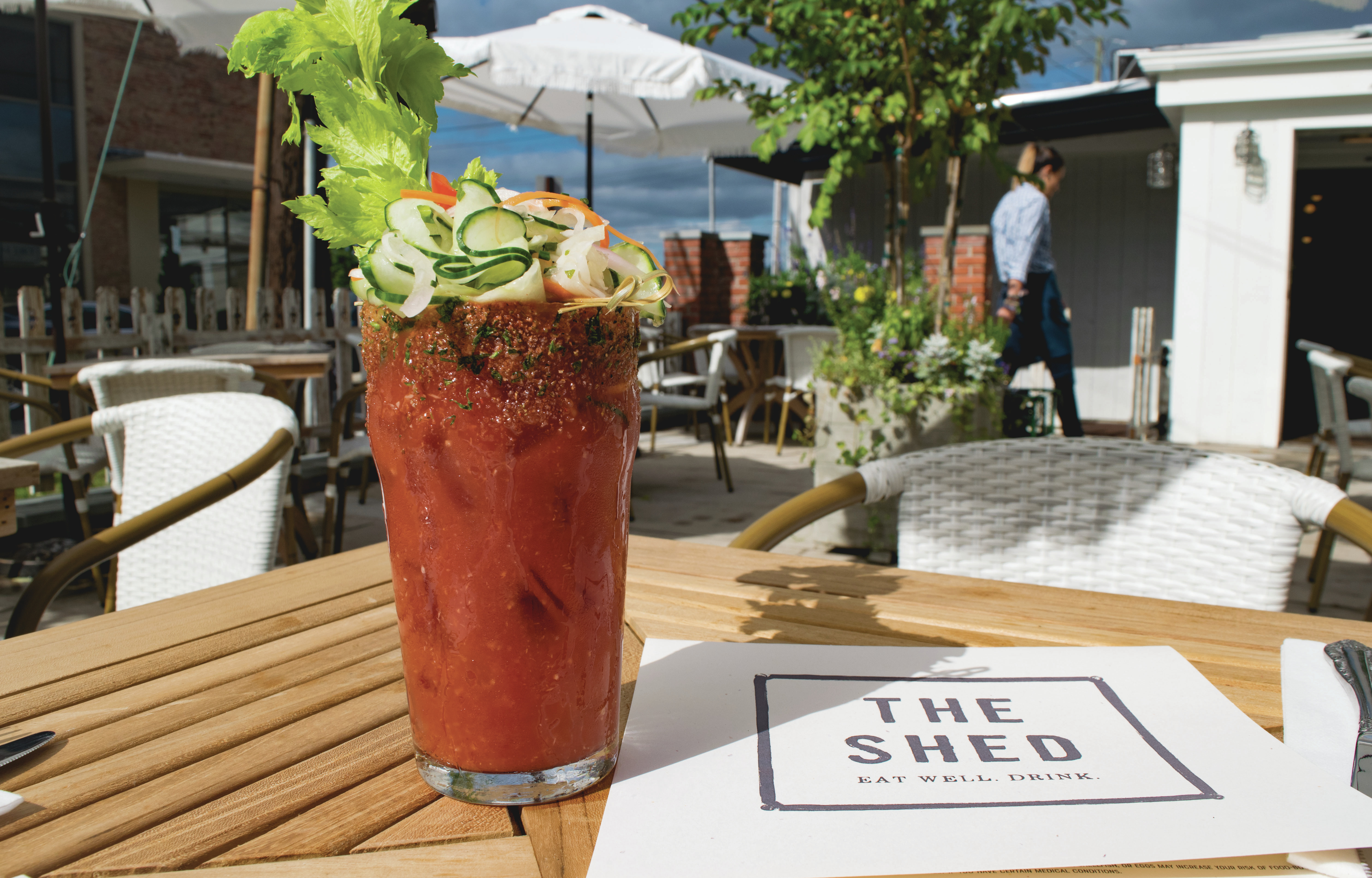 Weekend Brunch In The Shed Restaurant
