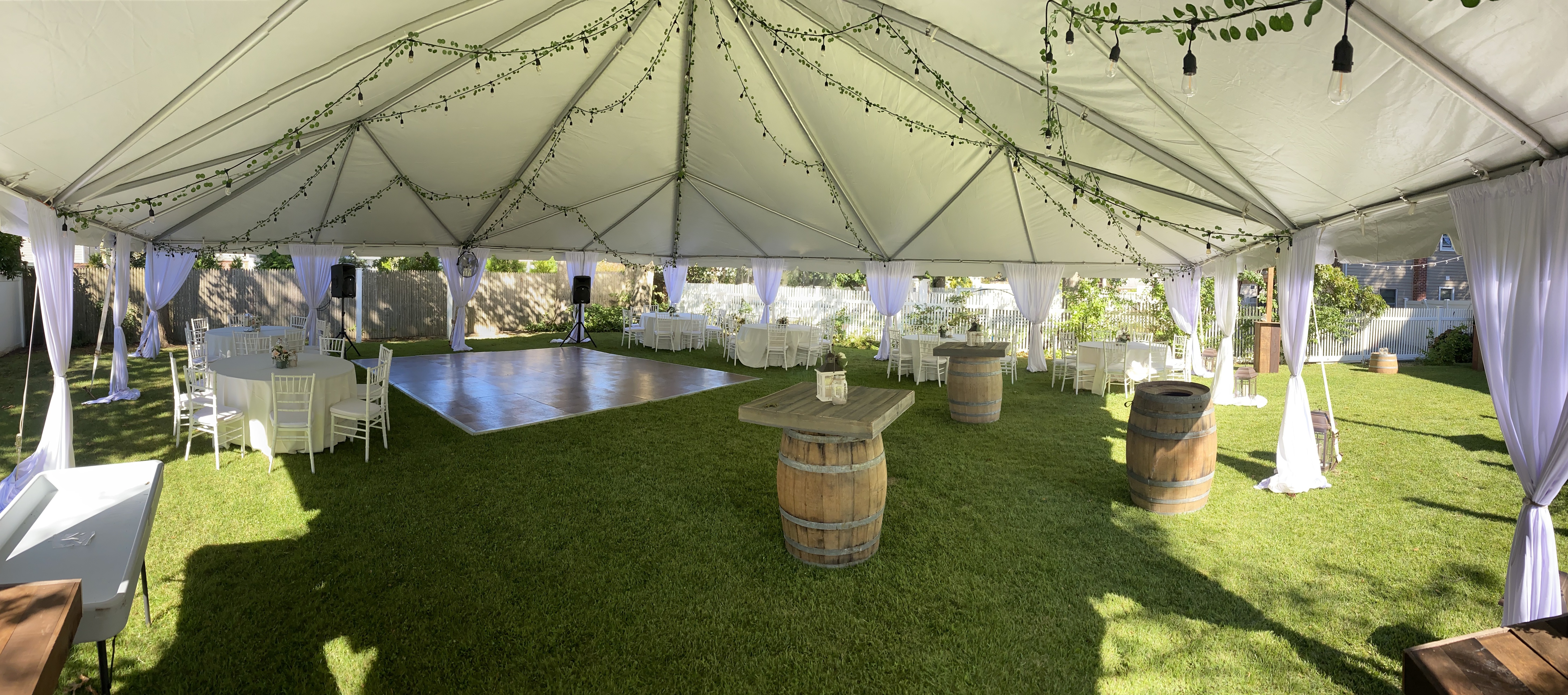 Backyard Wedding