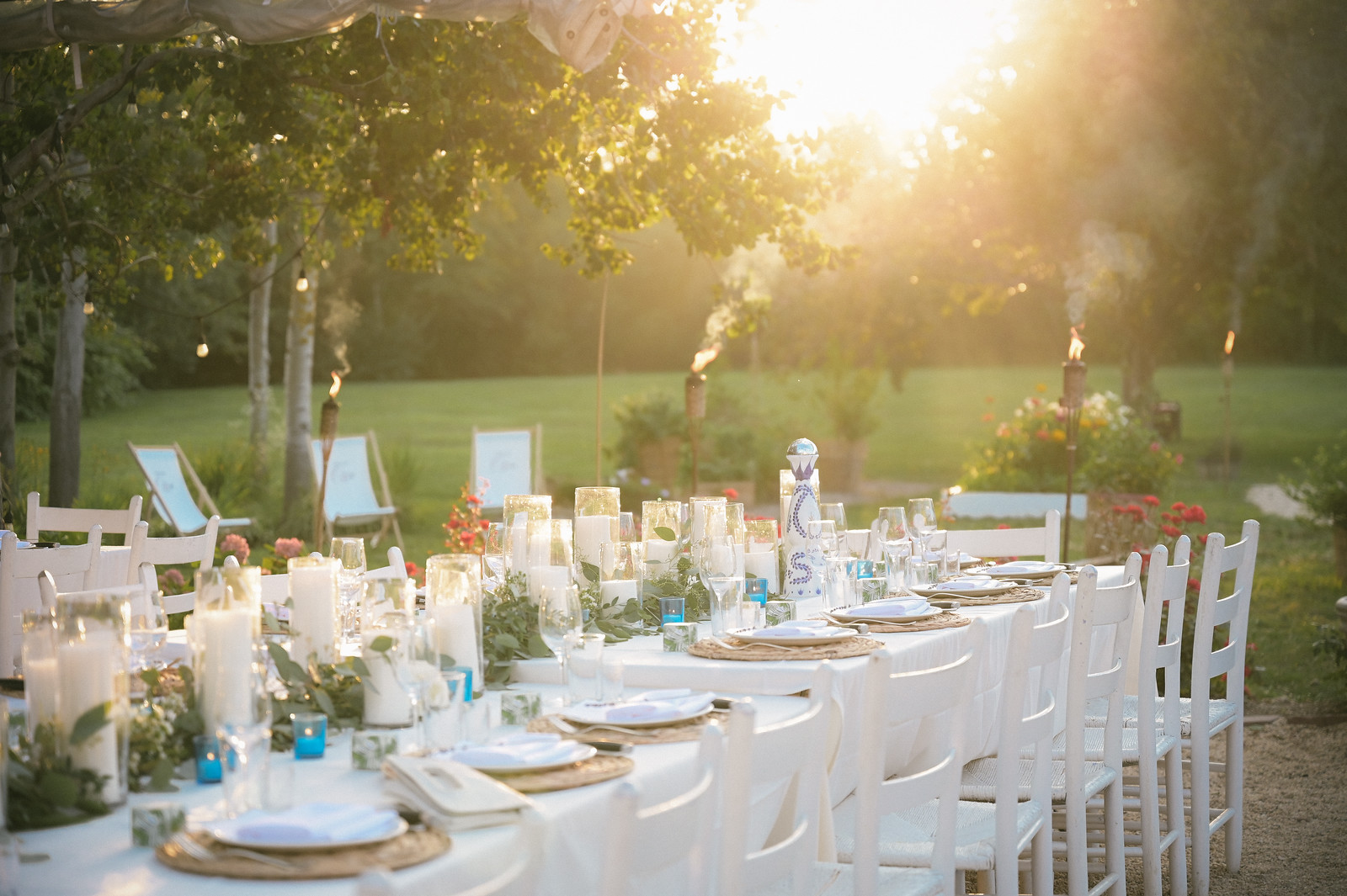 Dinner at Sunset