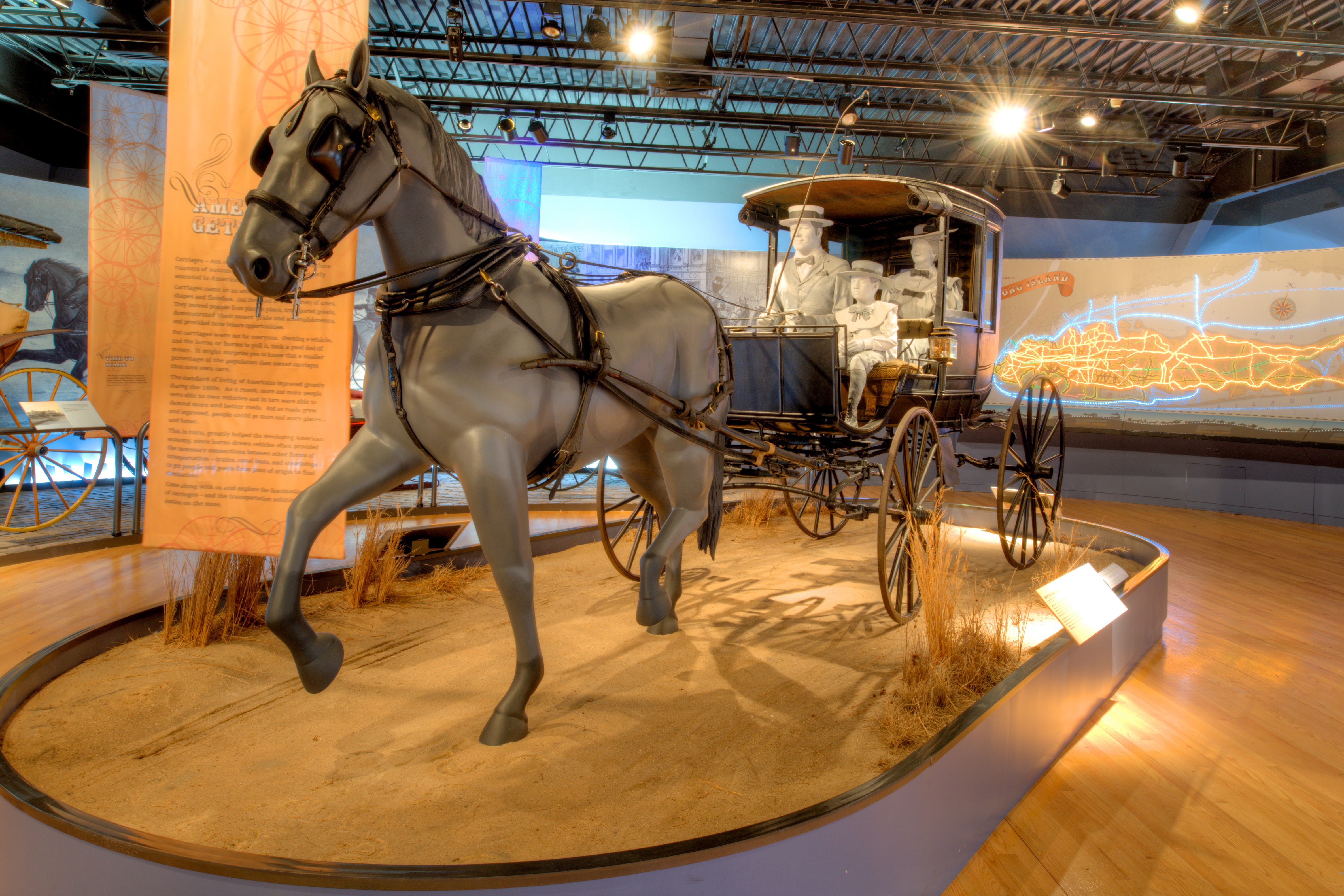 Carriage Museum - The LIM Carriage Museum. Photo by Brian Kutner