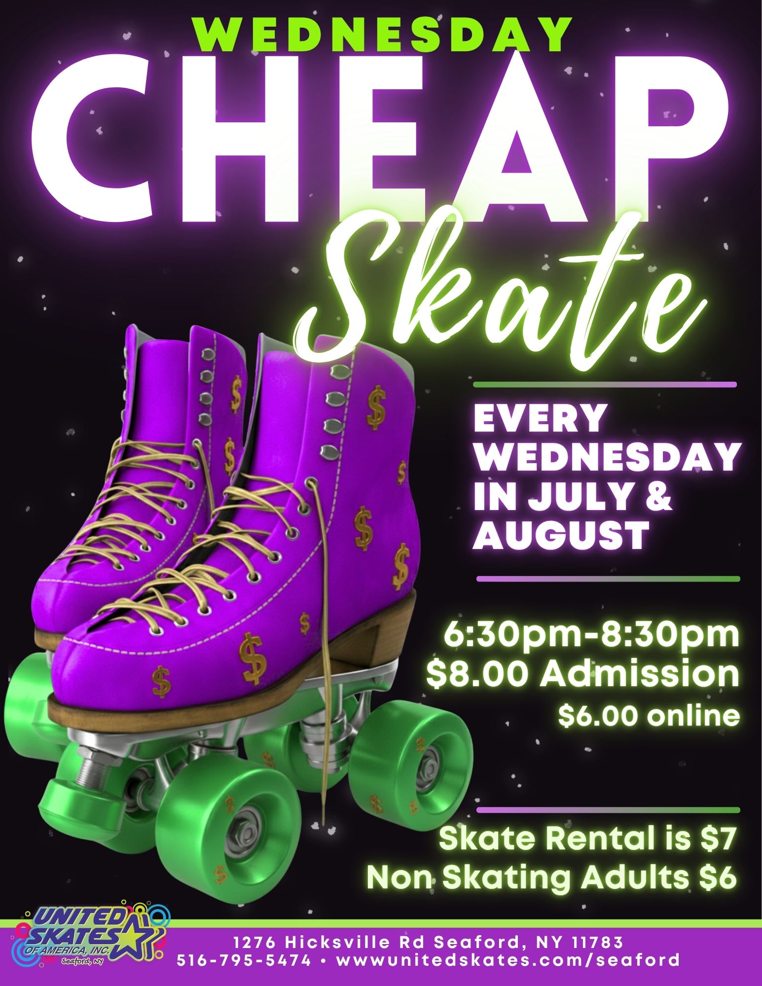 CHEAP SKATE WEDNESDAYS