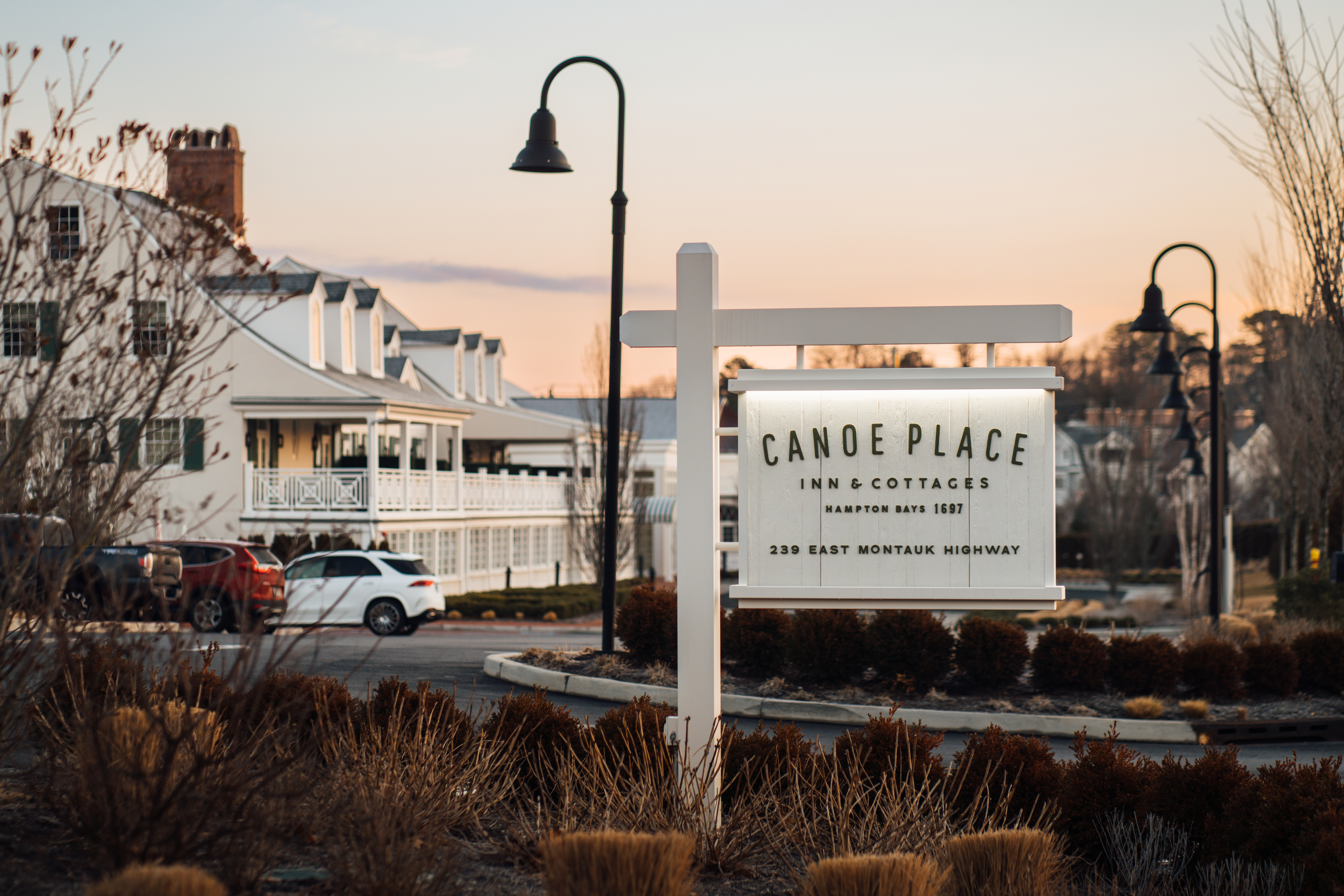 Canoe Place Sign