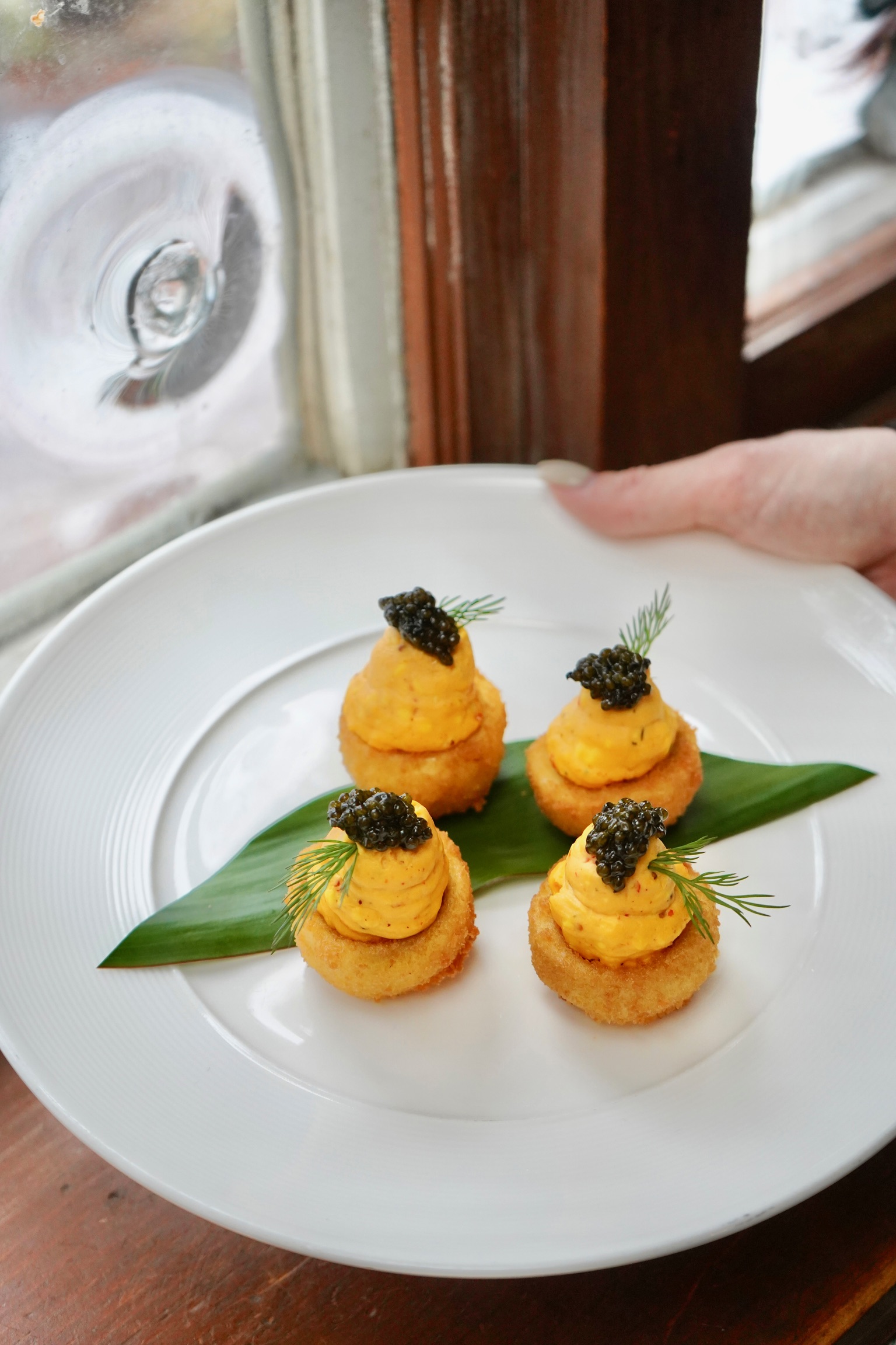 Crispy Deviled Eggs