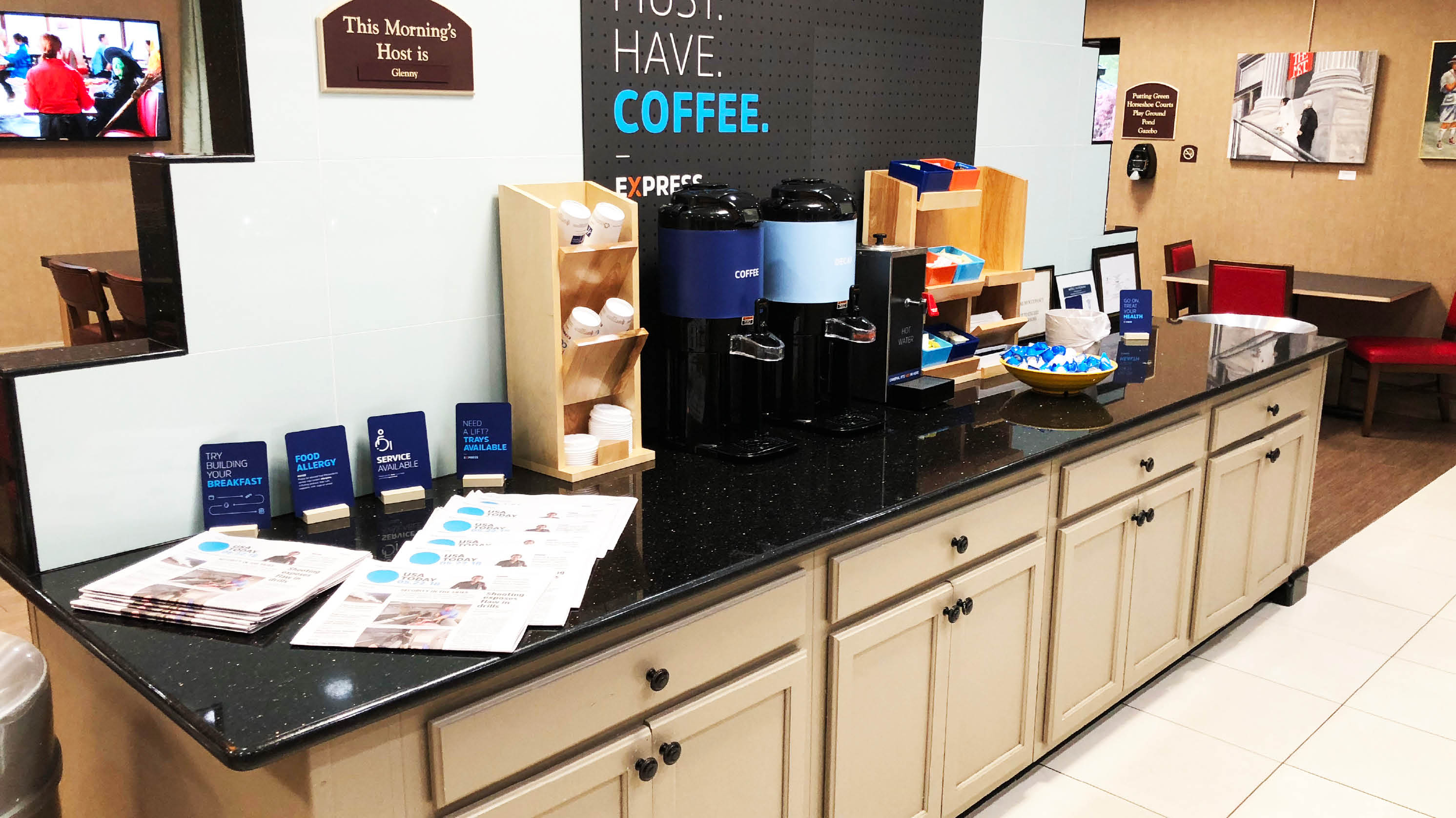 Fresh FREE 24 hour coffee bar