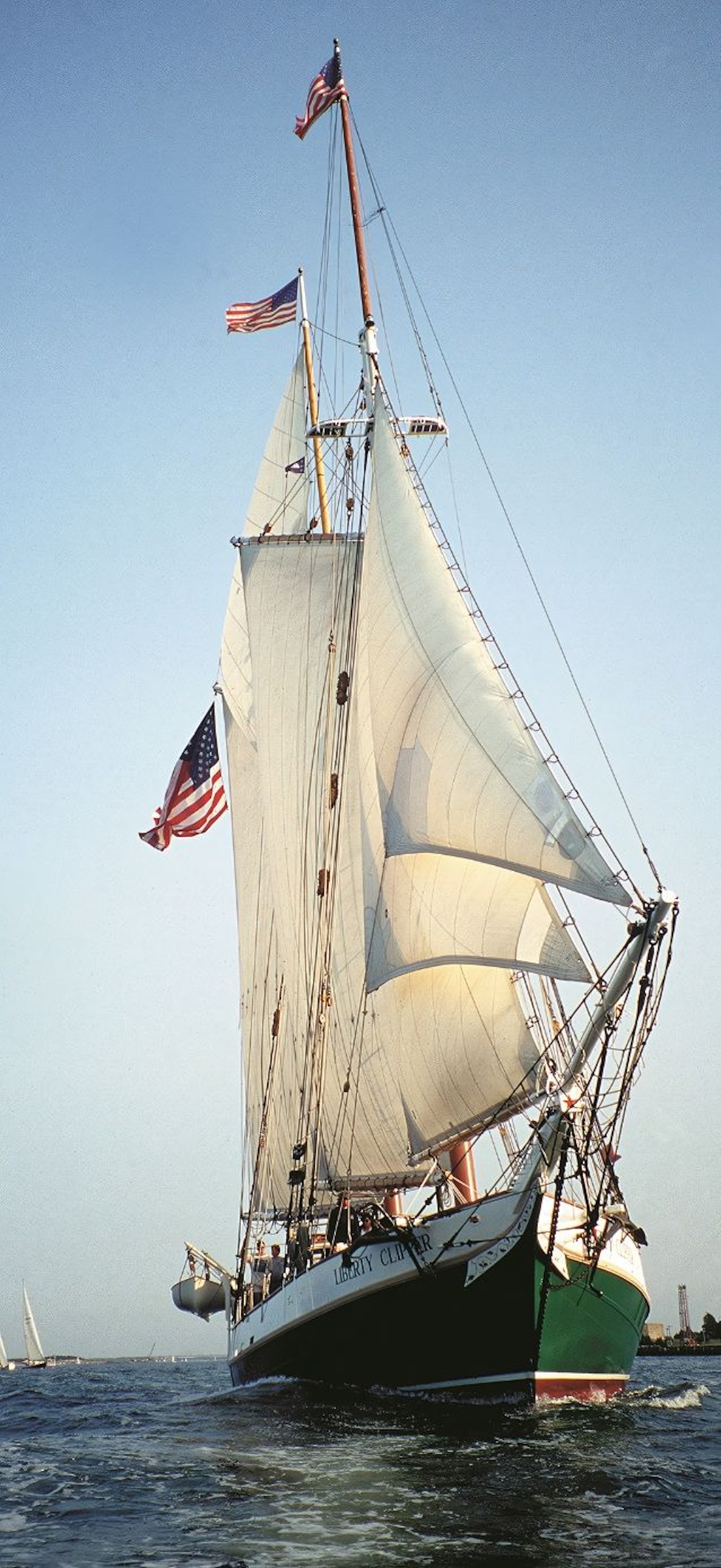 Full sail liberty clipper