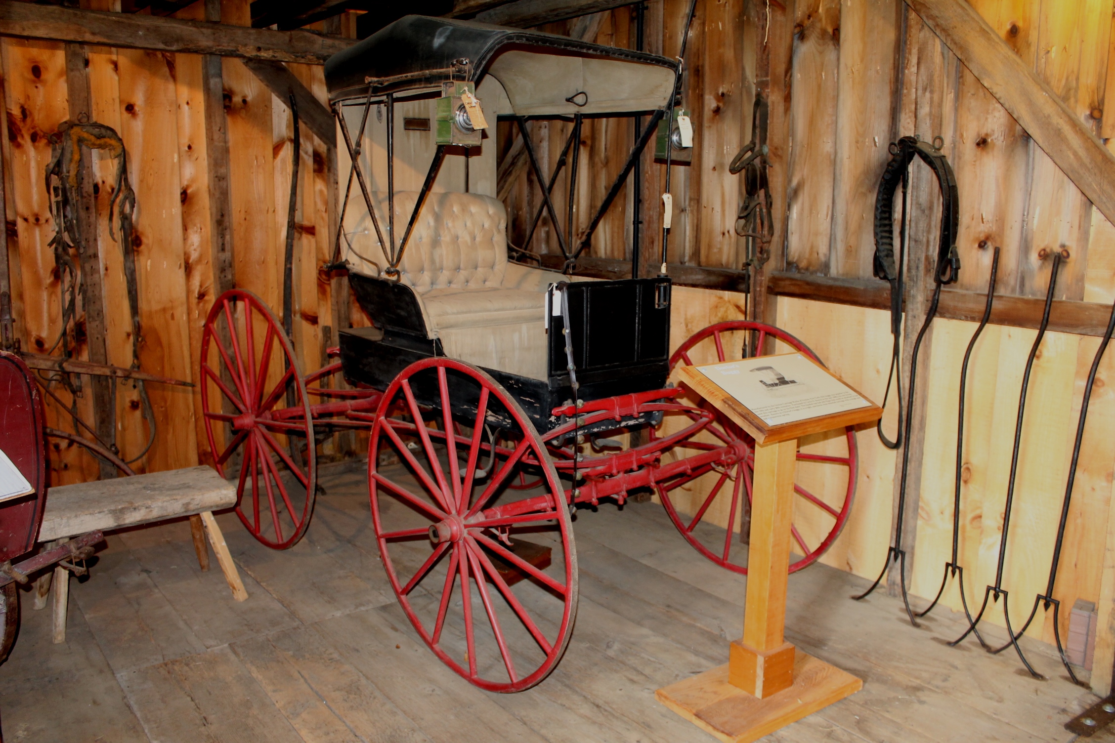 Historic buggy carriage