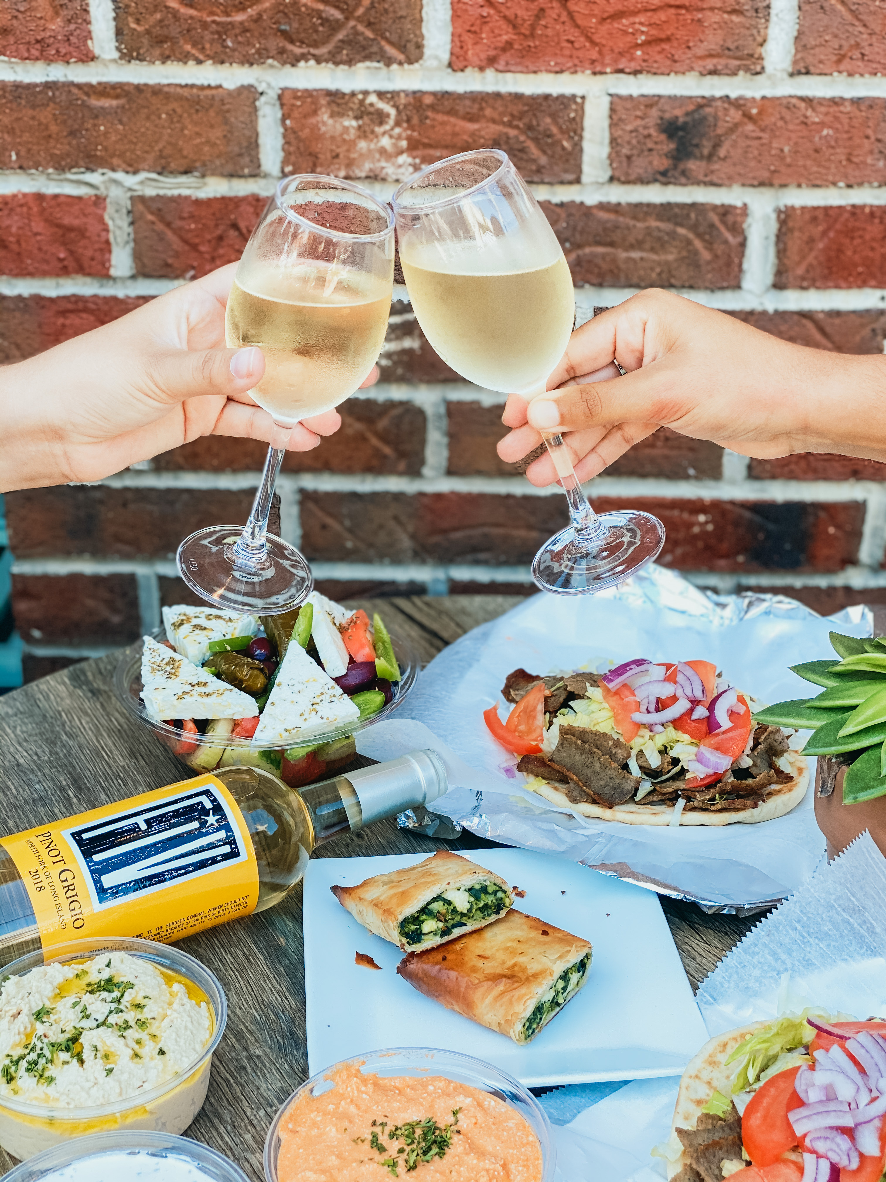 Cheers to good food and wine!