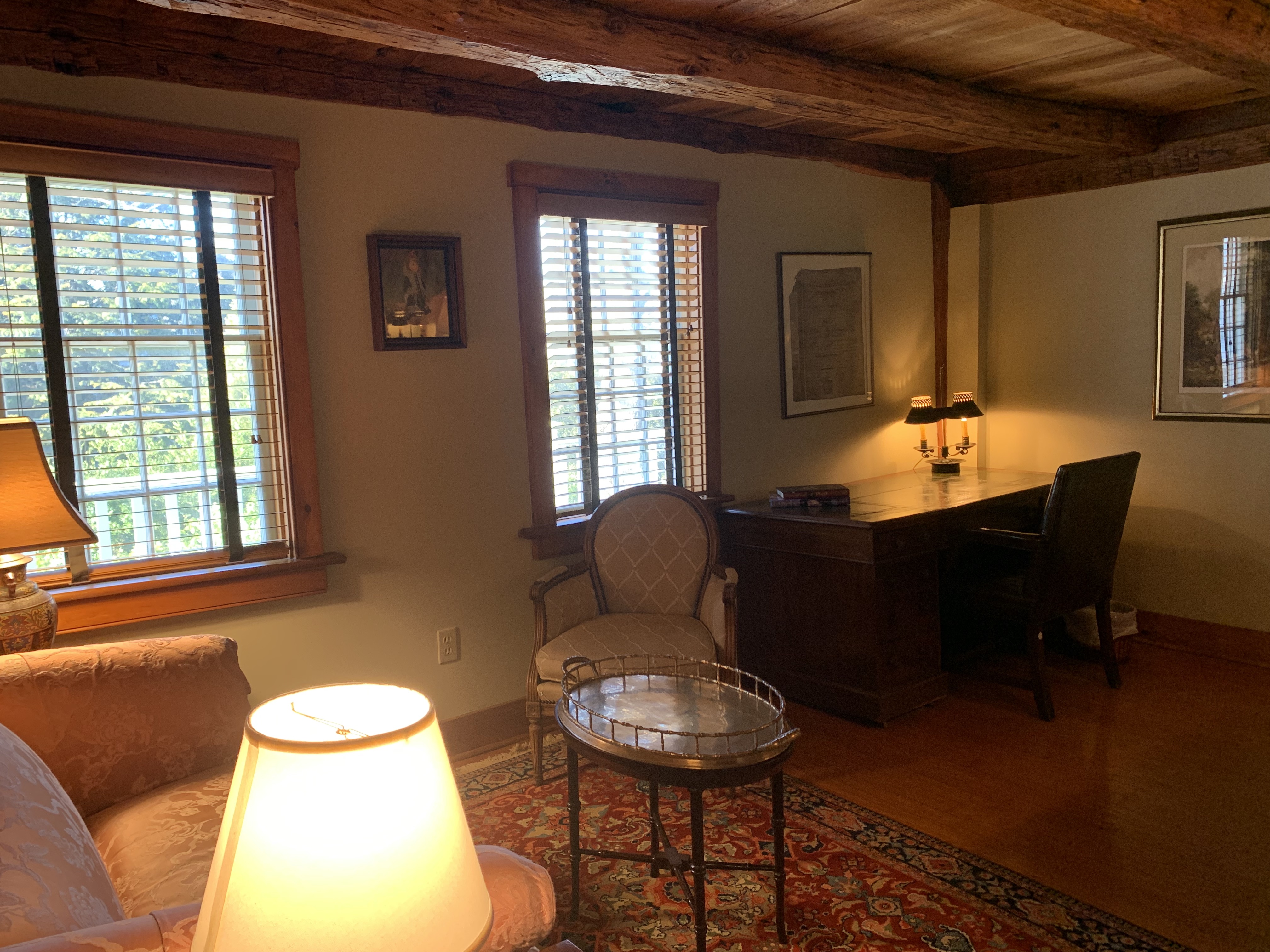 Room 1 sitting area