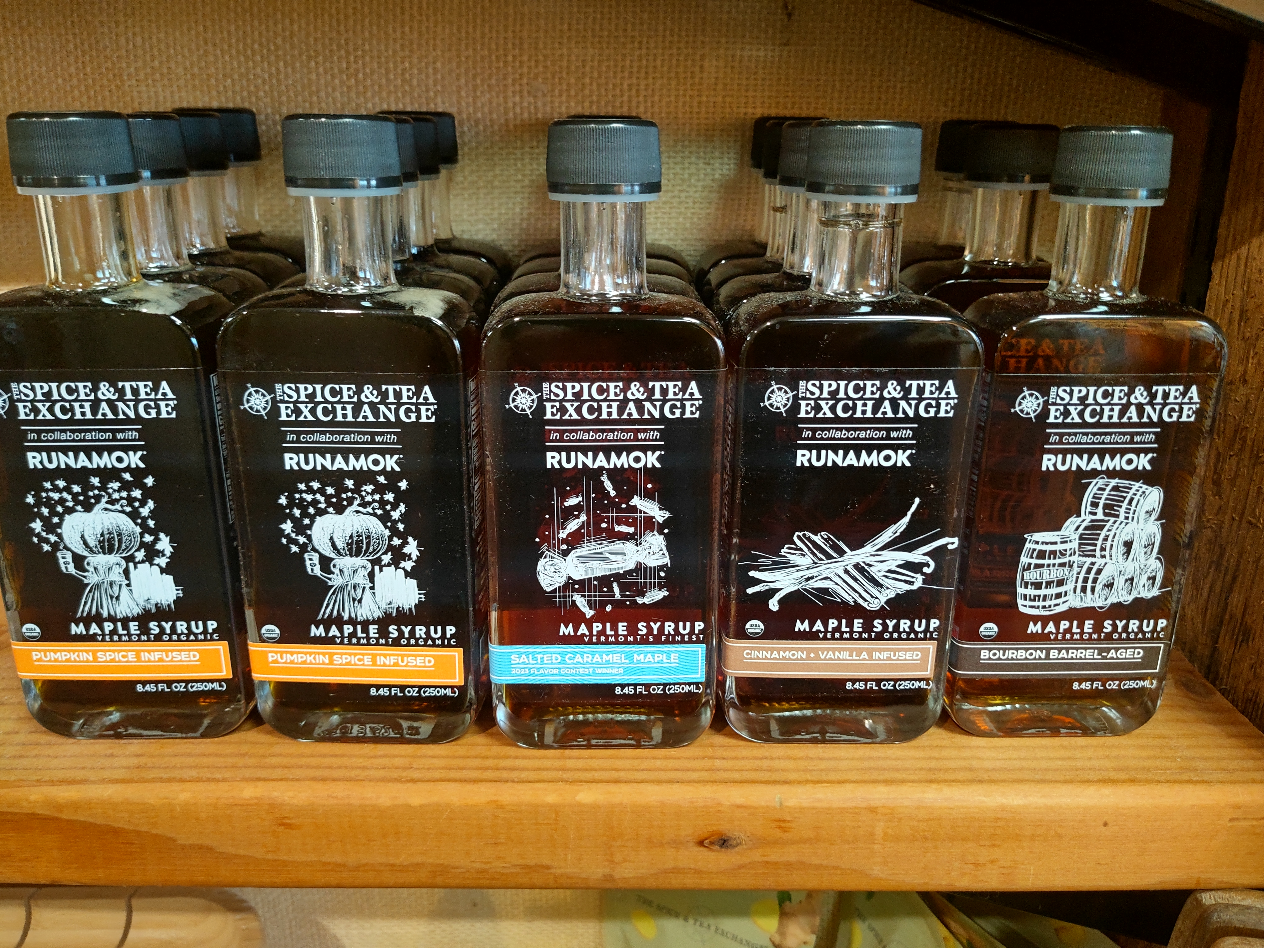 Maple Syrup - Vermont flavor infused maple syrup for pancakes, French toast, baking, mocktails, cocktails...