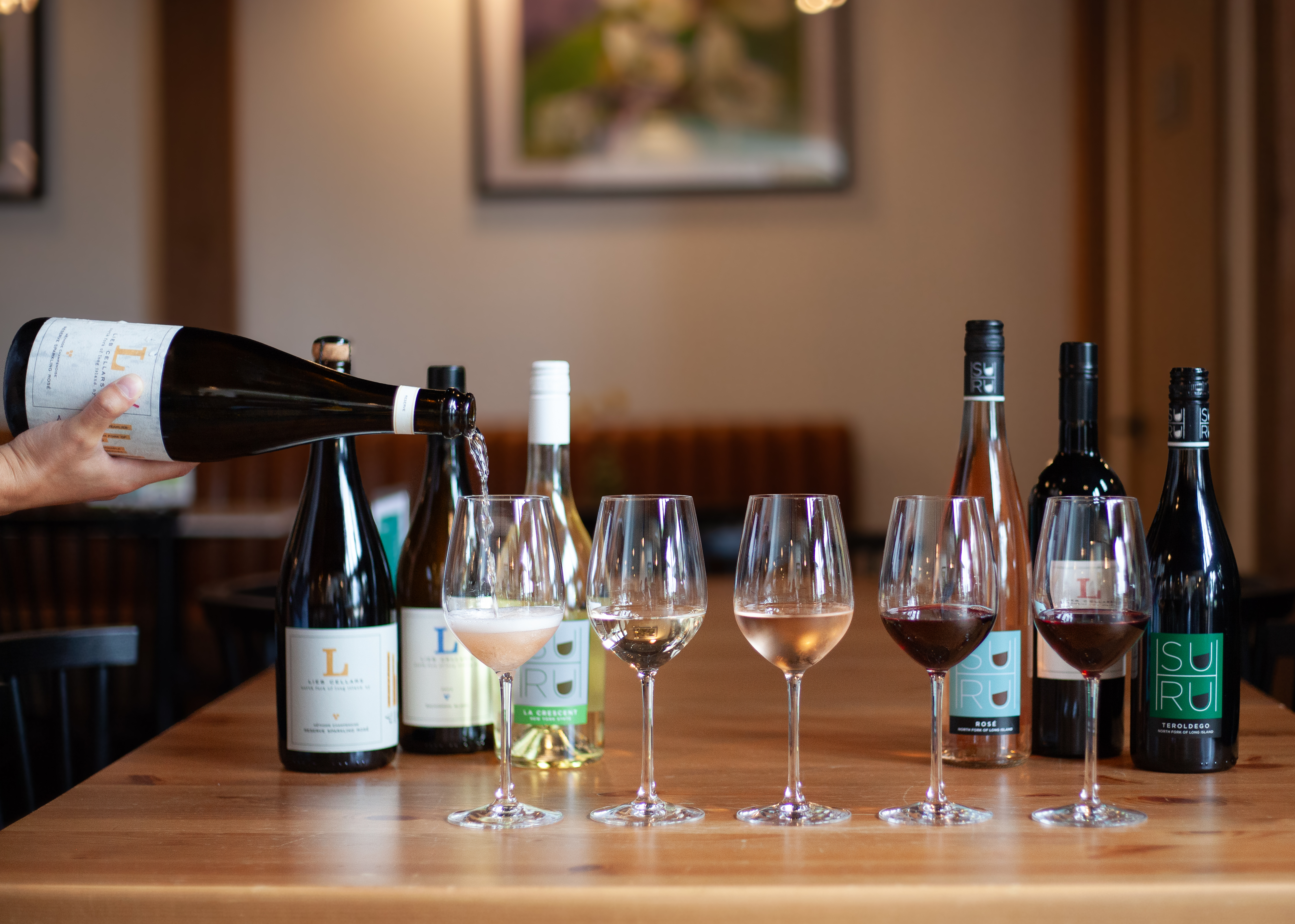 Suhru & Lieb Vineyards Wine - Enjoy a glass of wine from Suhru & Lieb Vineyards