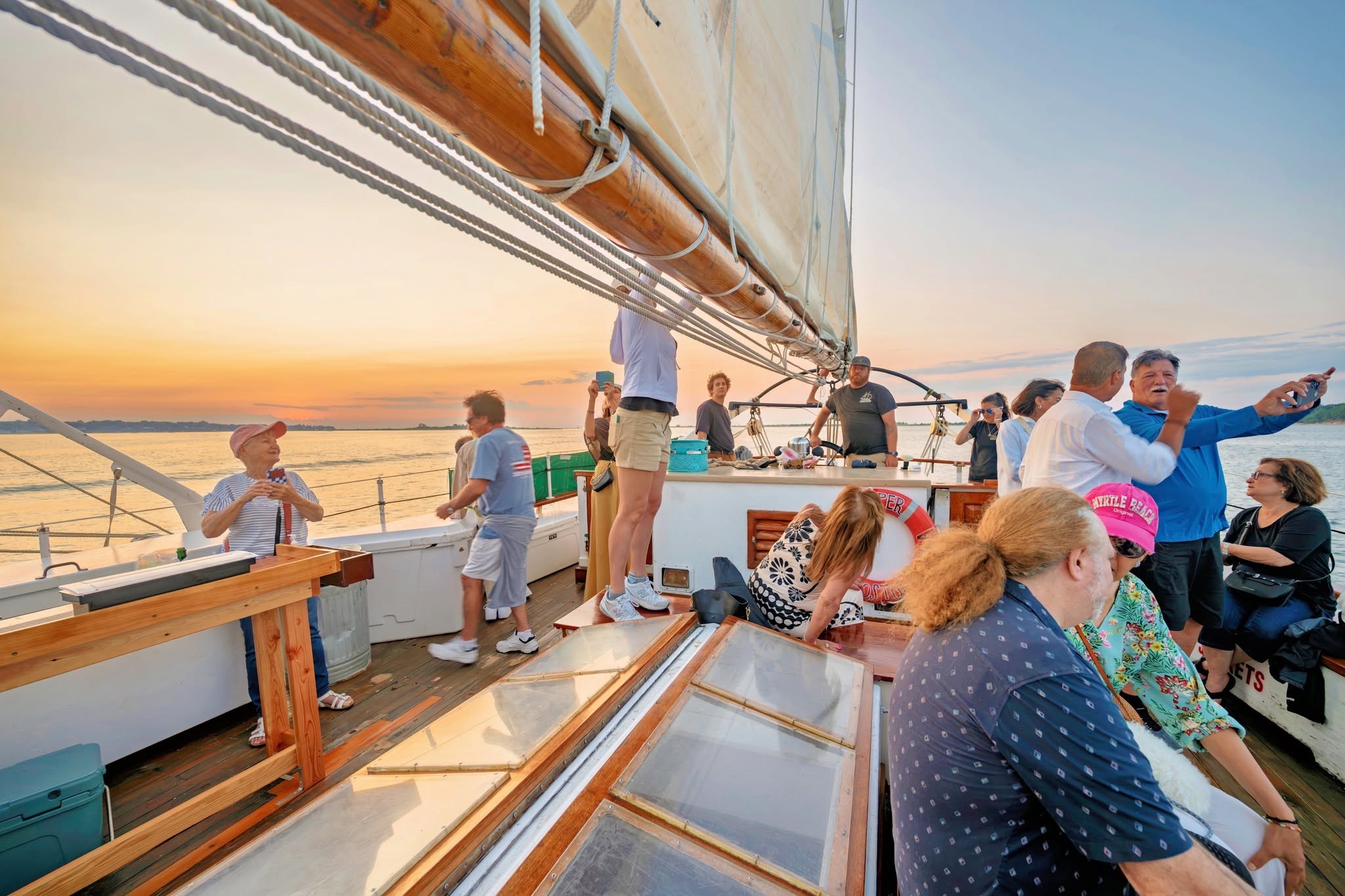 Sunset sail with guests 2