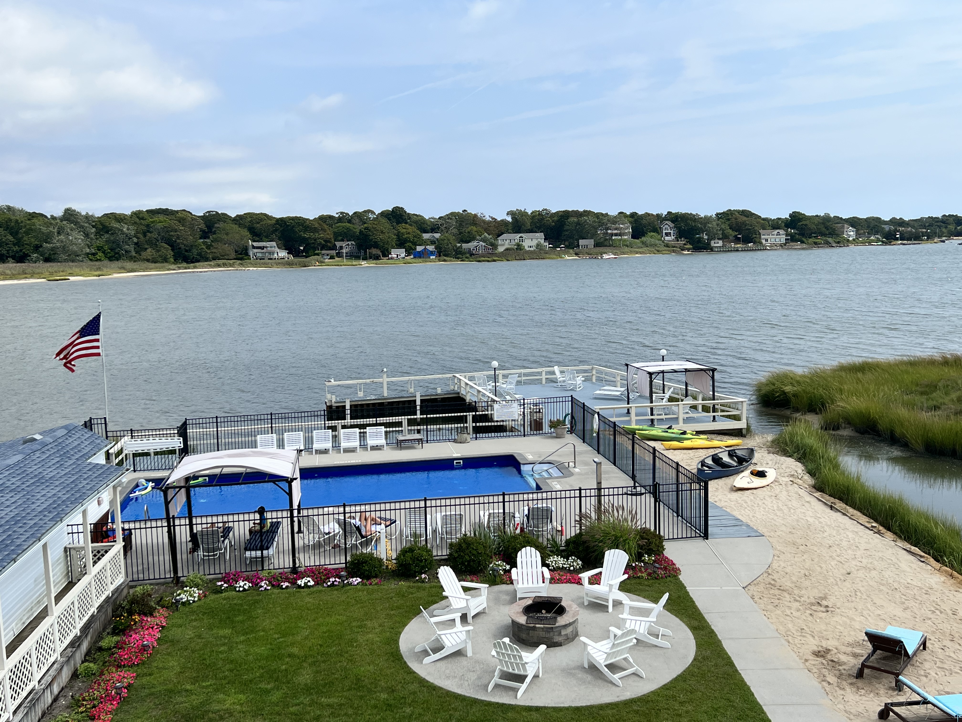 Waterfront Amenities - Aerial View