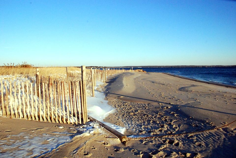 winter beach