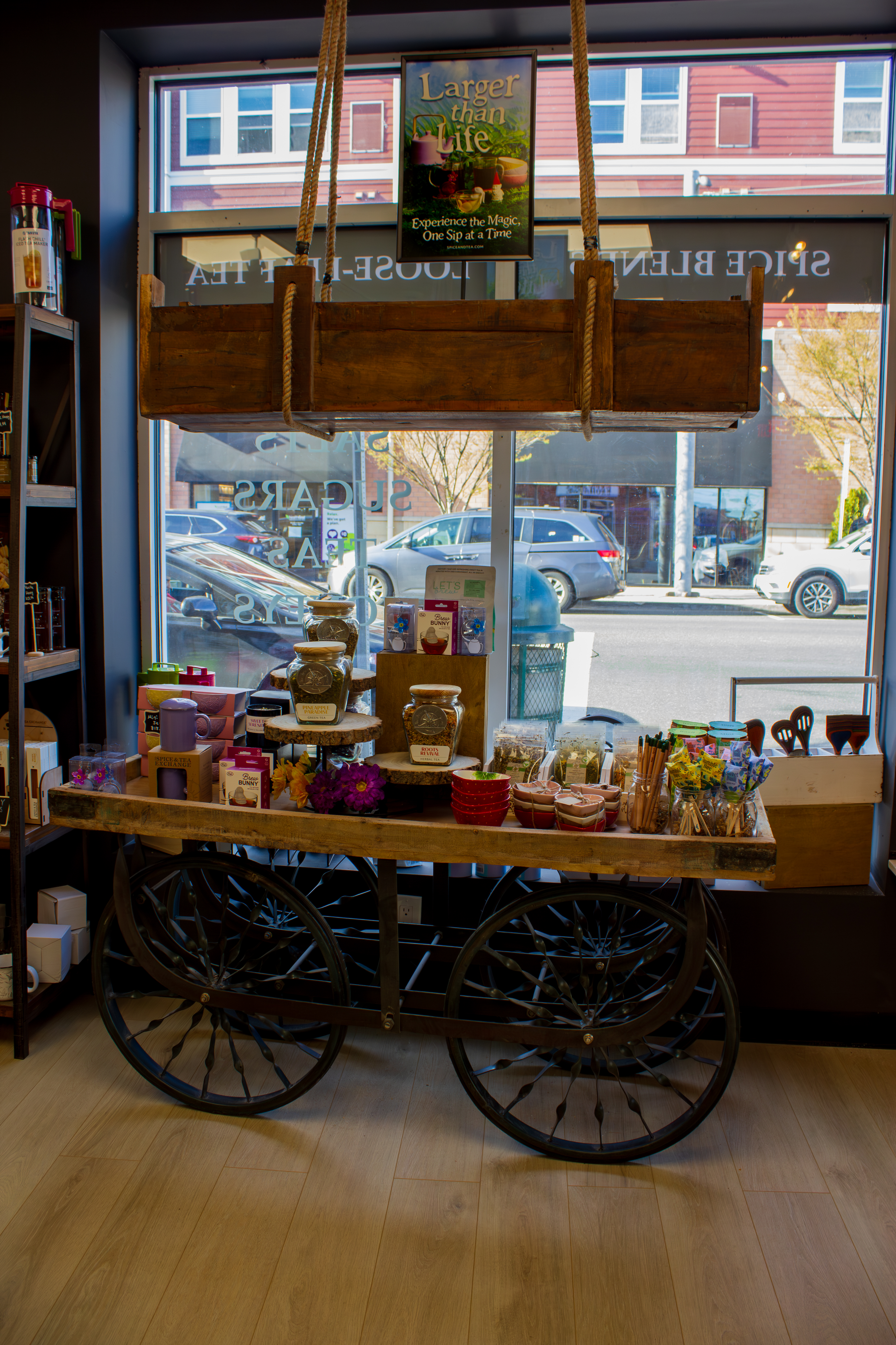 New spices and teas every season - New spices and teas every season