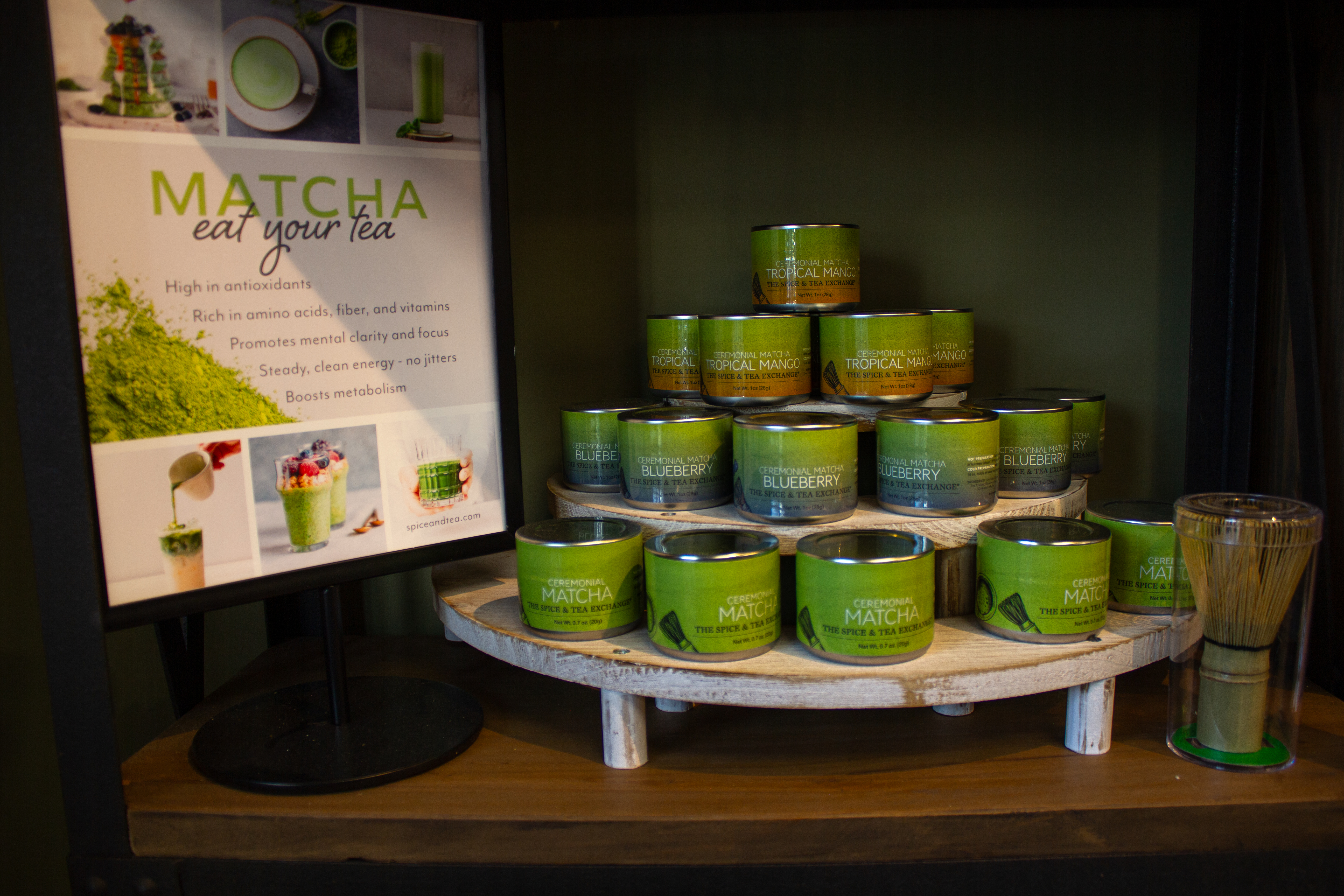 Matcha - Ceremonial Matcha, Sweet Matcha, Blueberry Matcha, Tropical Mango Matcha