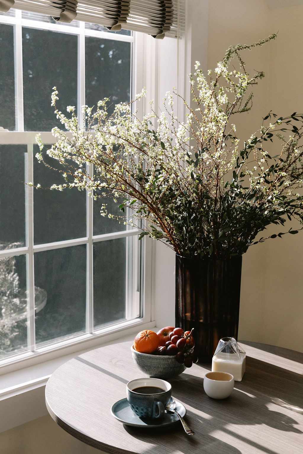 Flowers on table