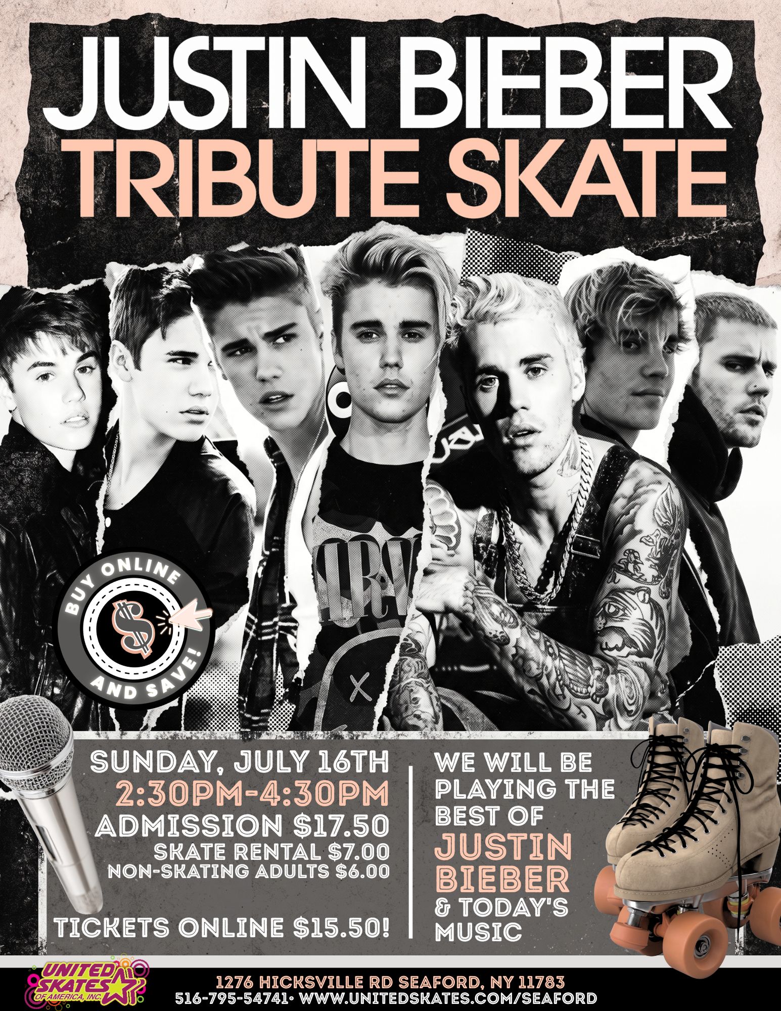 8/16/26 JUSTINu202fBIEBERu202fTRIBUTEu202fSKATE!