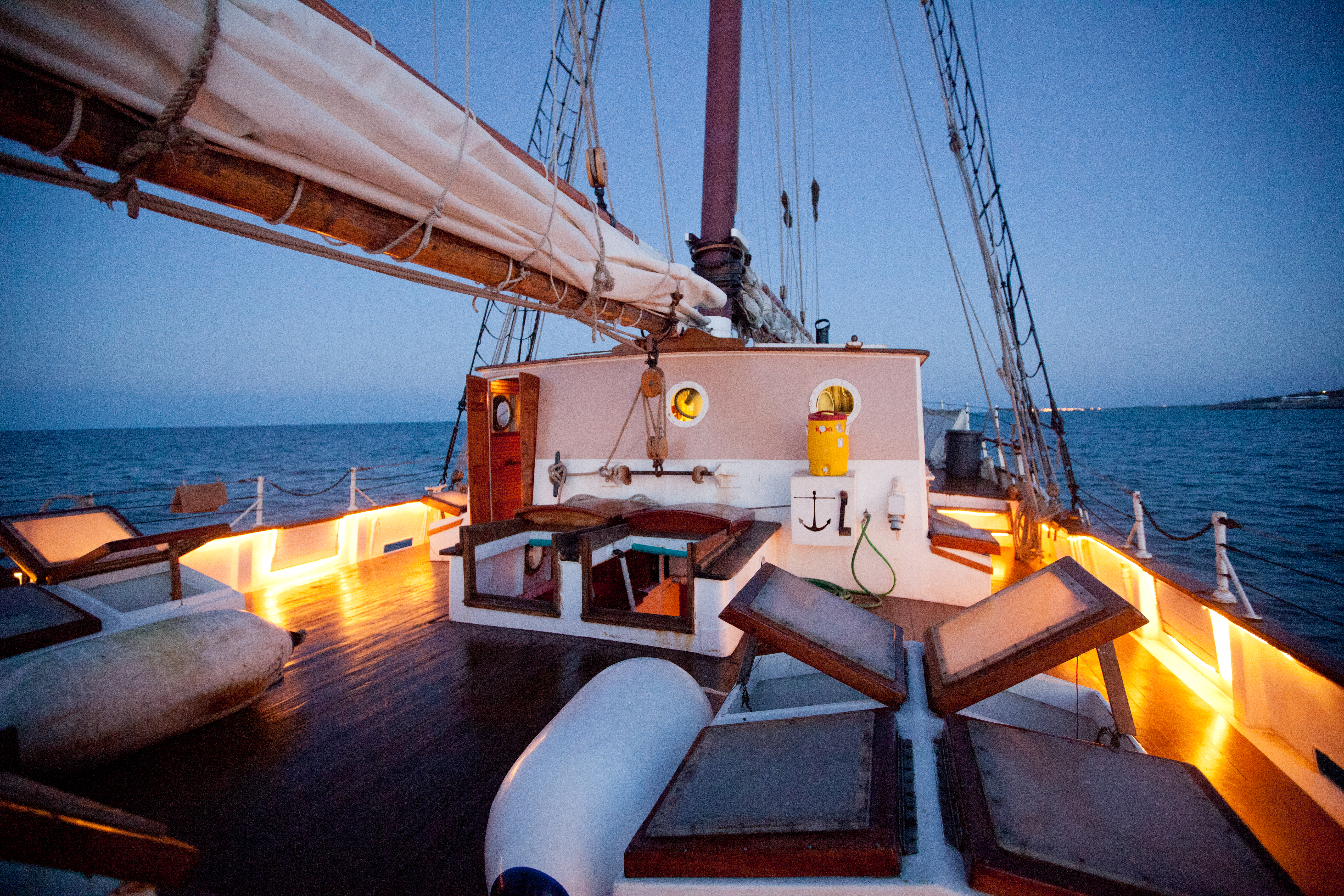 Liberty Clipper deck photo
