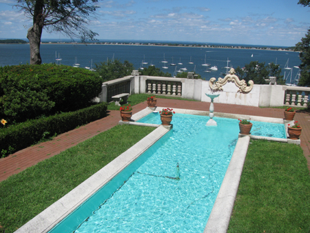 Vanderbilt Mansion Terrace and Pool