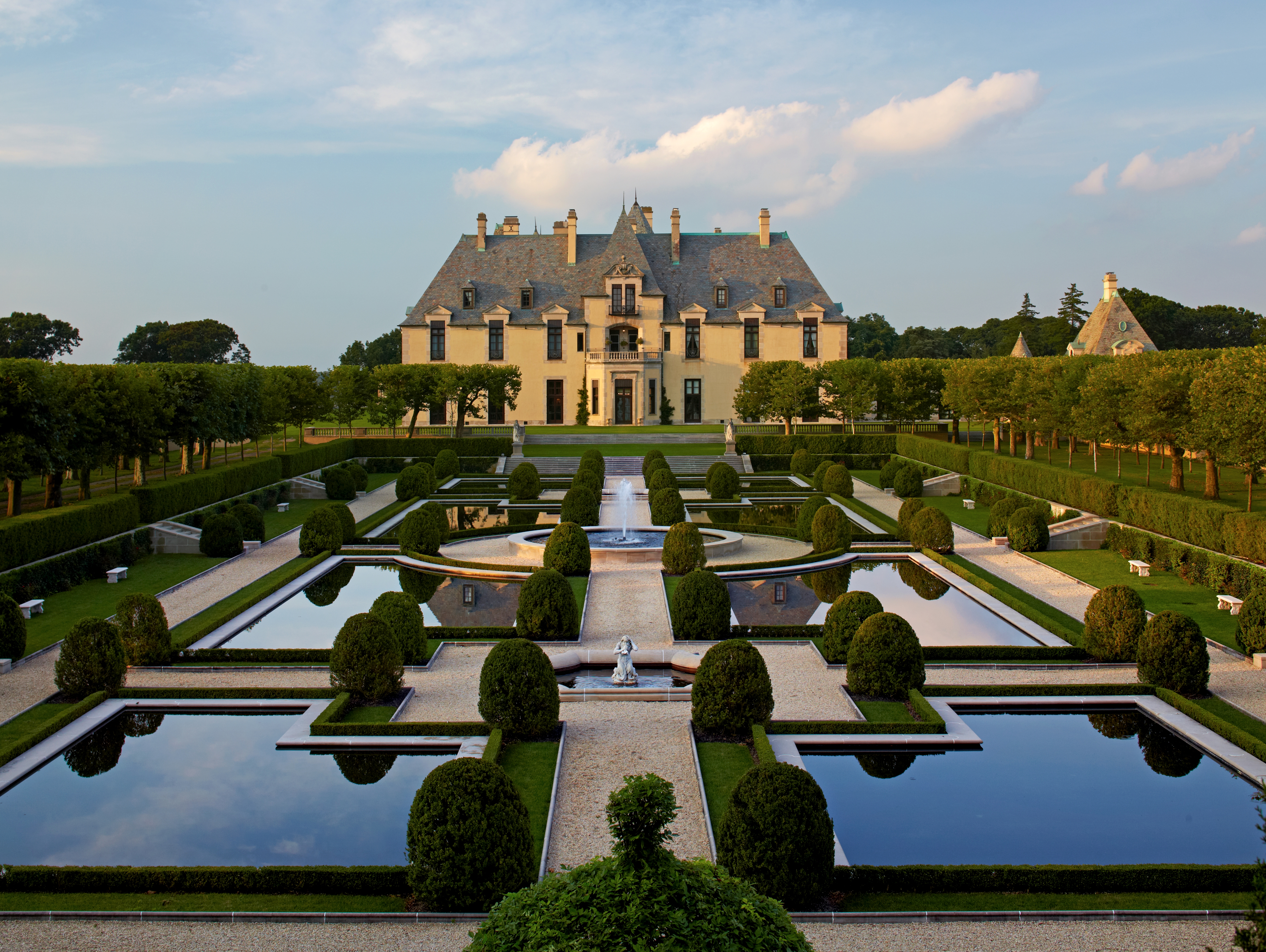 OHEKA CASTLE - View from Formal Gardens