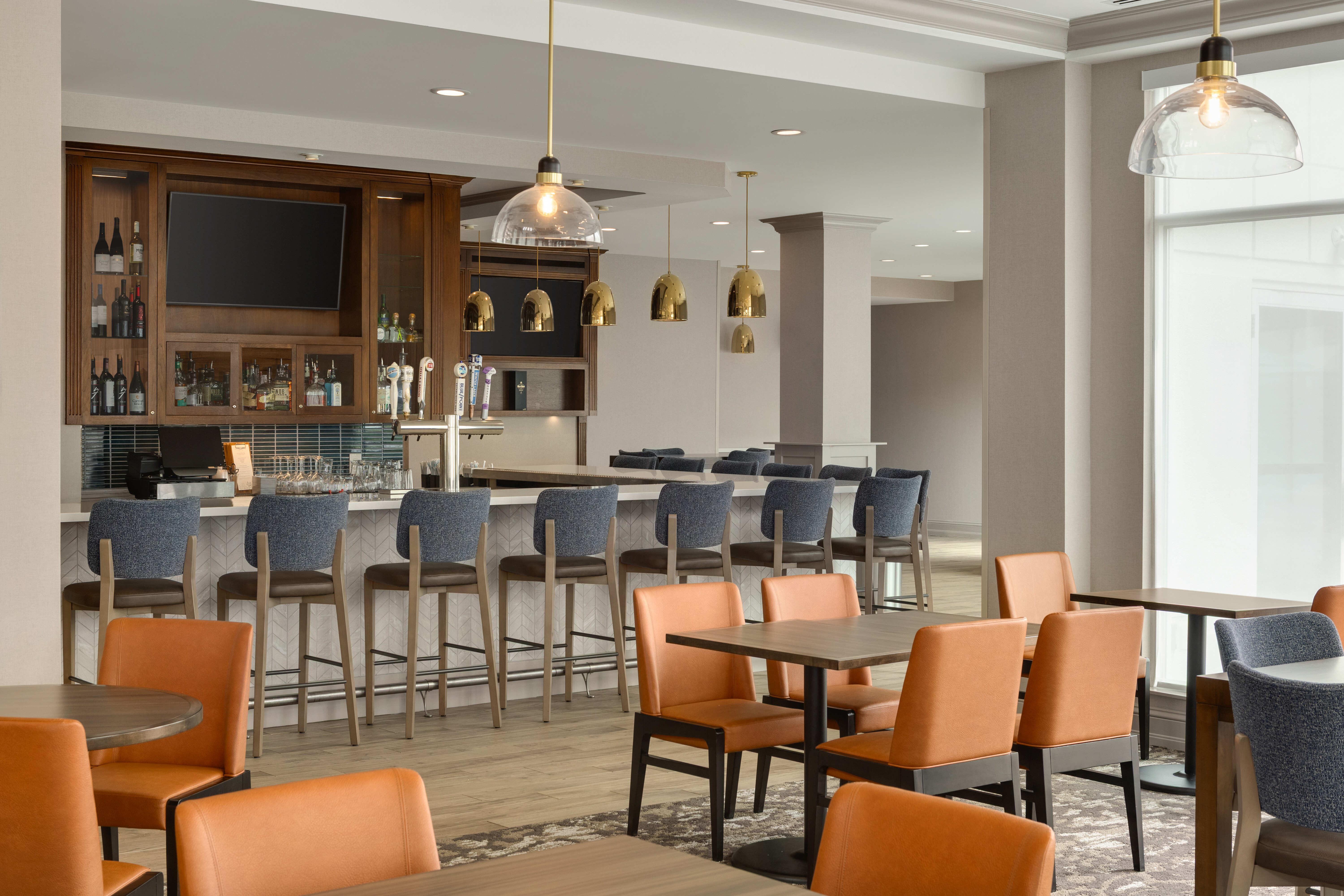 Restaurant and bar