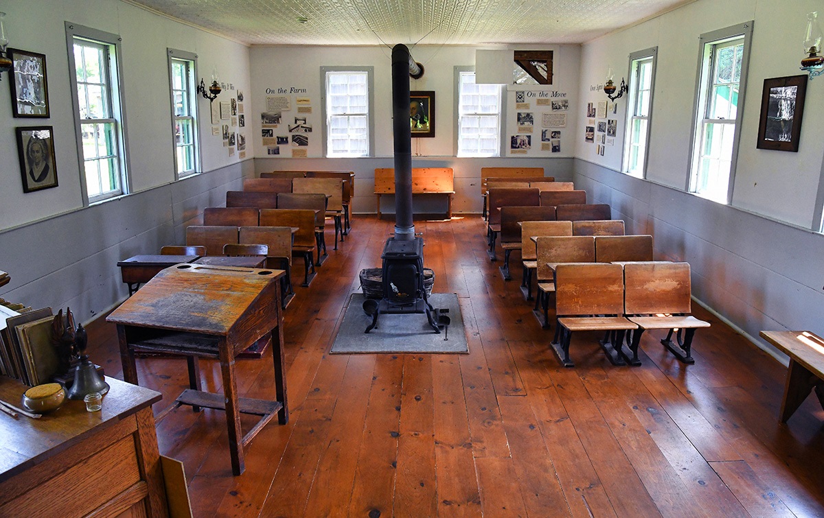 1822 Bayview Schoolhouse by Richard Jack