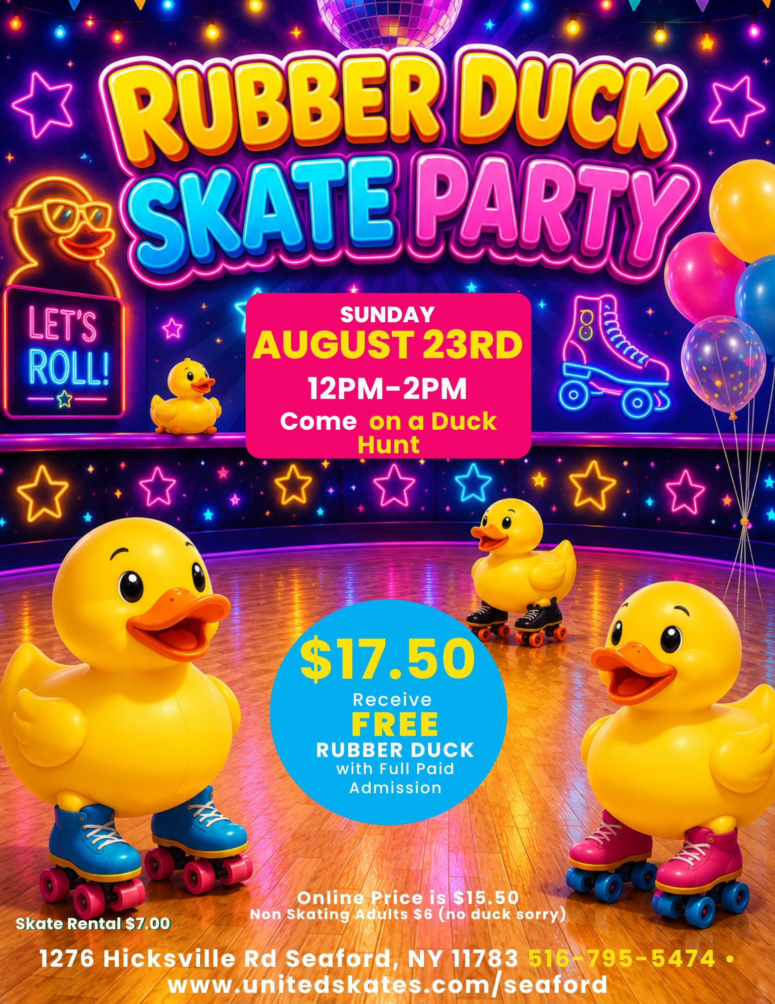 8/23/26 Rubber Duck Skate Party