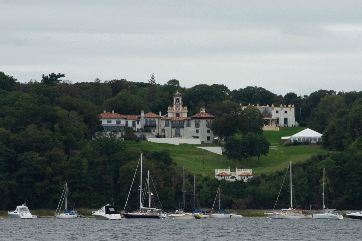 Mansion from the Harbor
