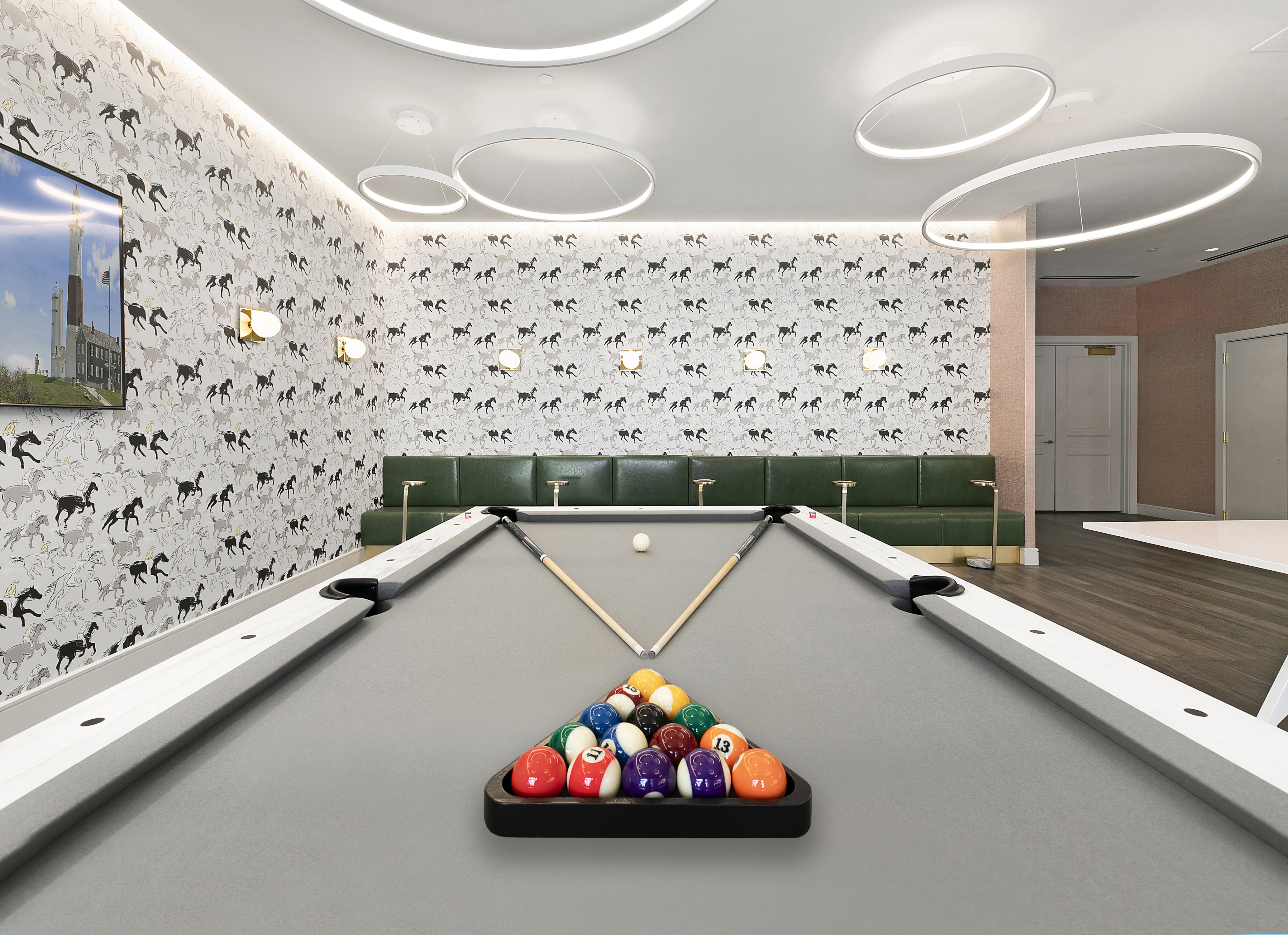 Club Room Pool Table - The Selby Club Room Pool Table