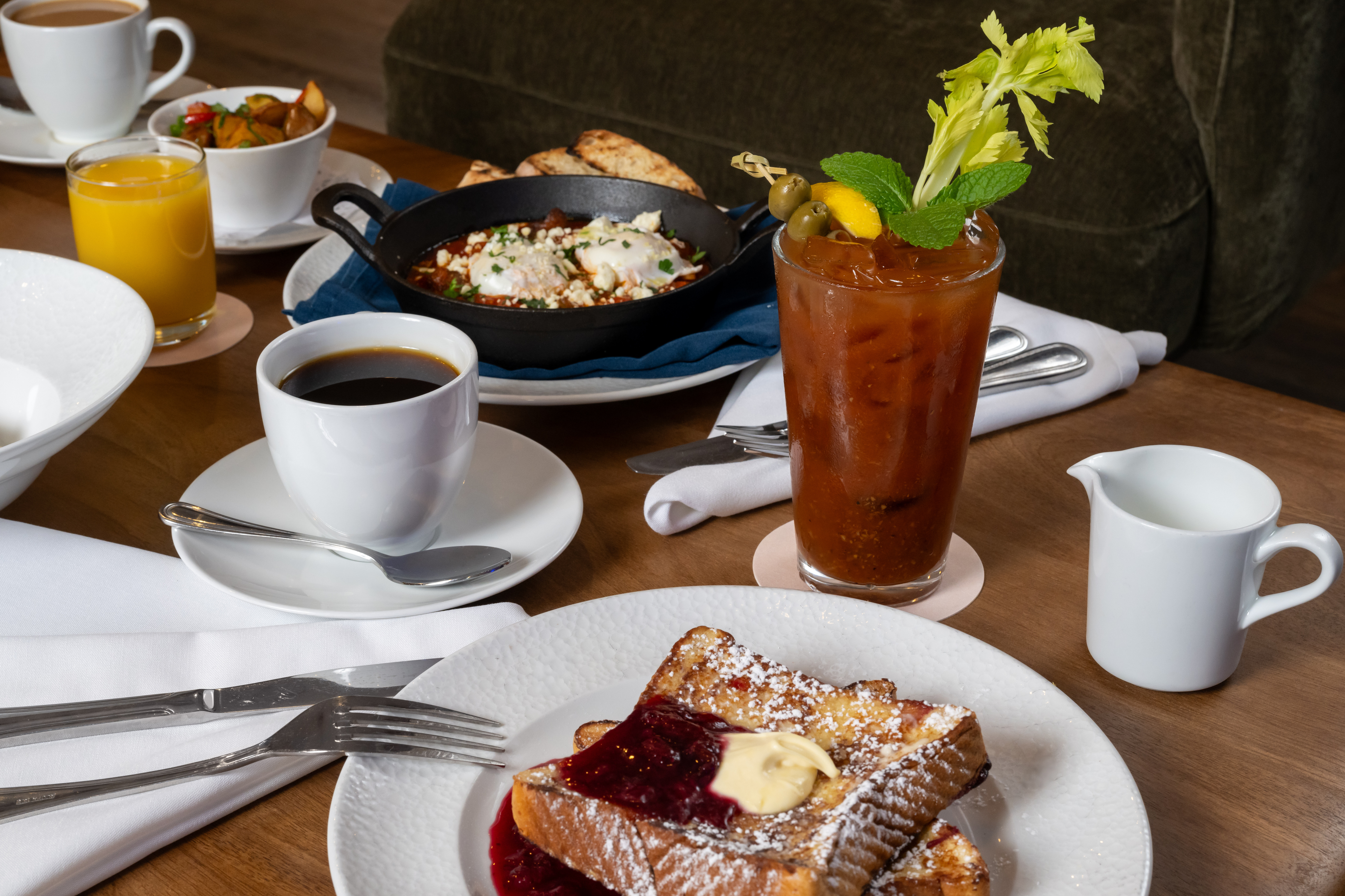 Brunch at Claude's; Credit: Andrew Werner Photography