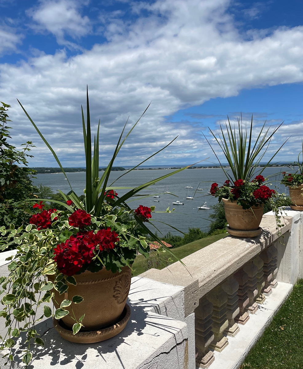 Mansion Terrace Facing Northport Bay