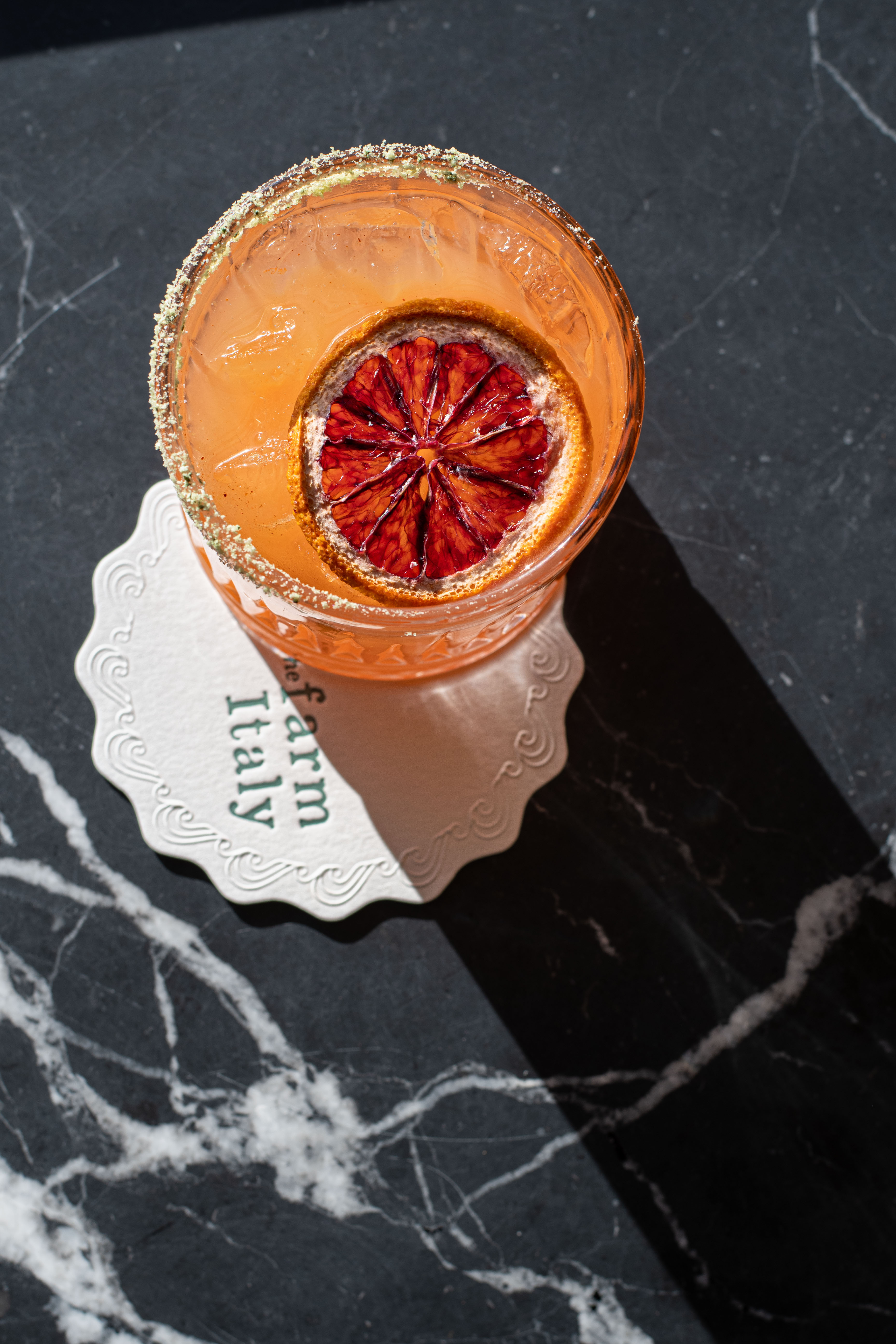 Blood Orange Margarita The Farm Italy - Blood Orange Margarita The Farm Italy