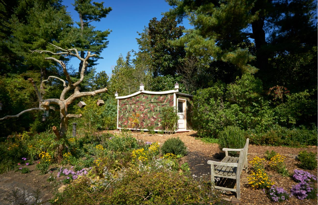The Posh Blind in the Carl F. Wedell Bird Sanctuary