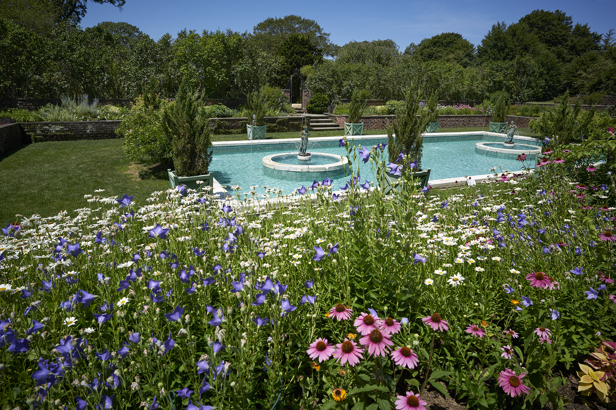 Italian Garden at Planting Fields