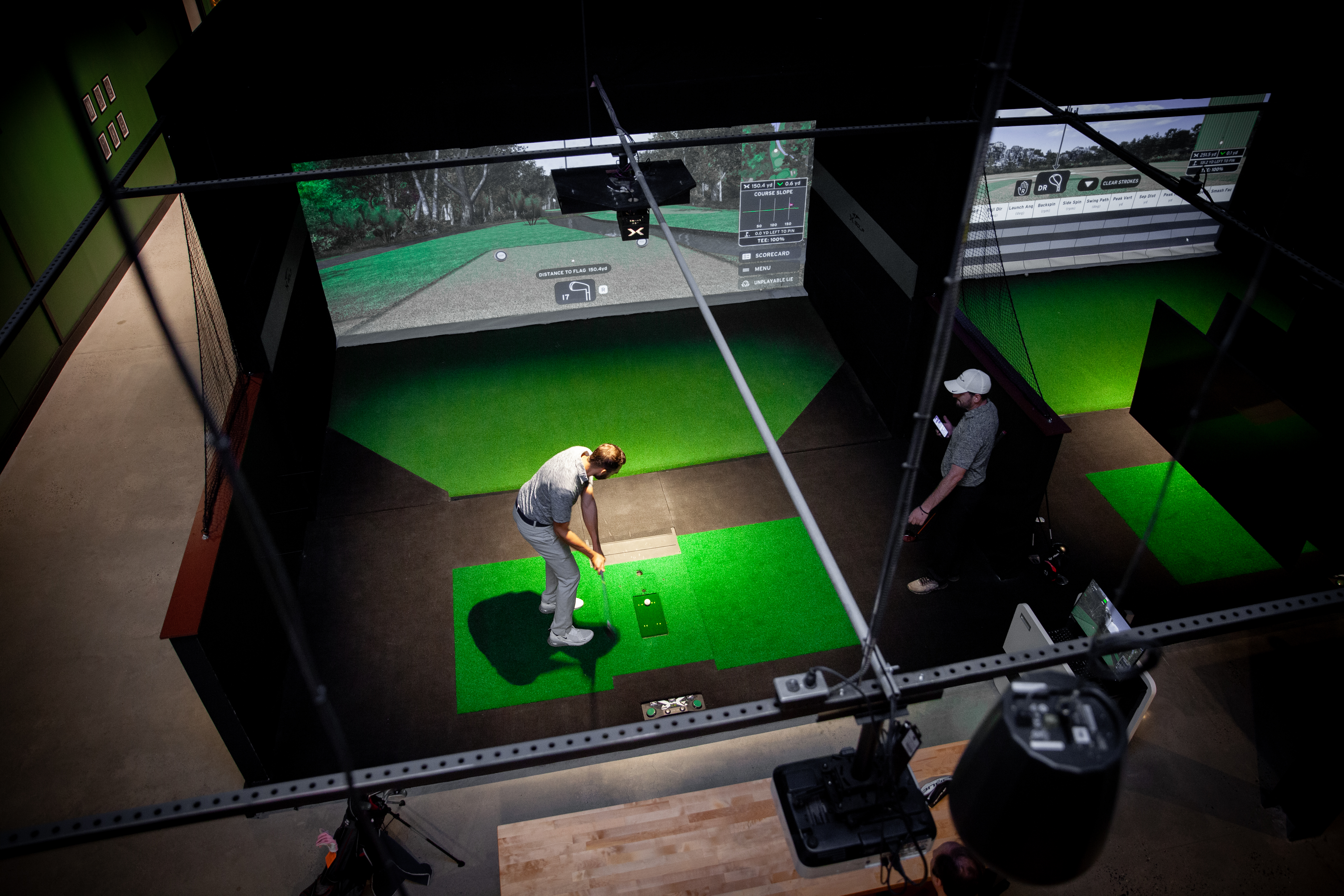 Overhead of the Sims