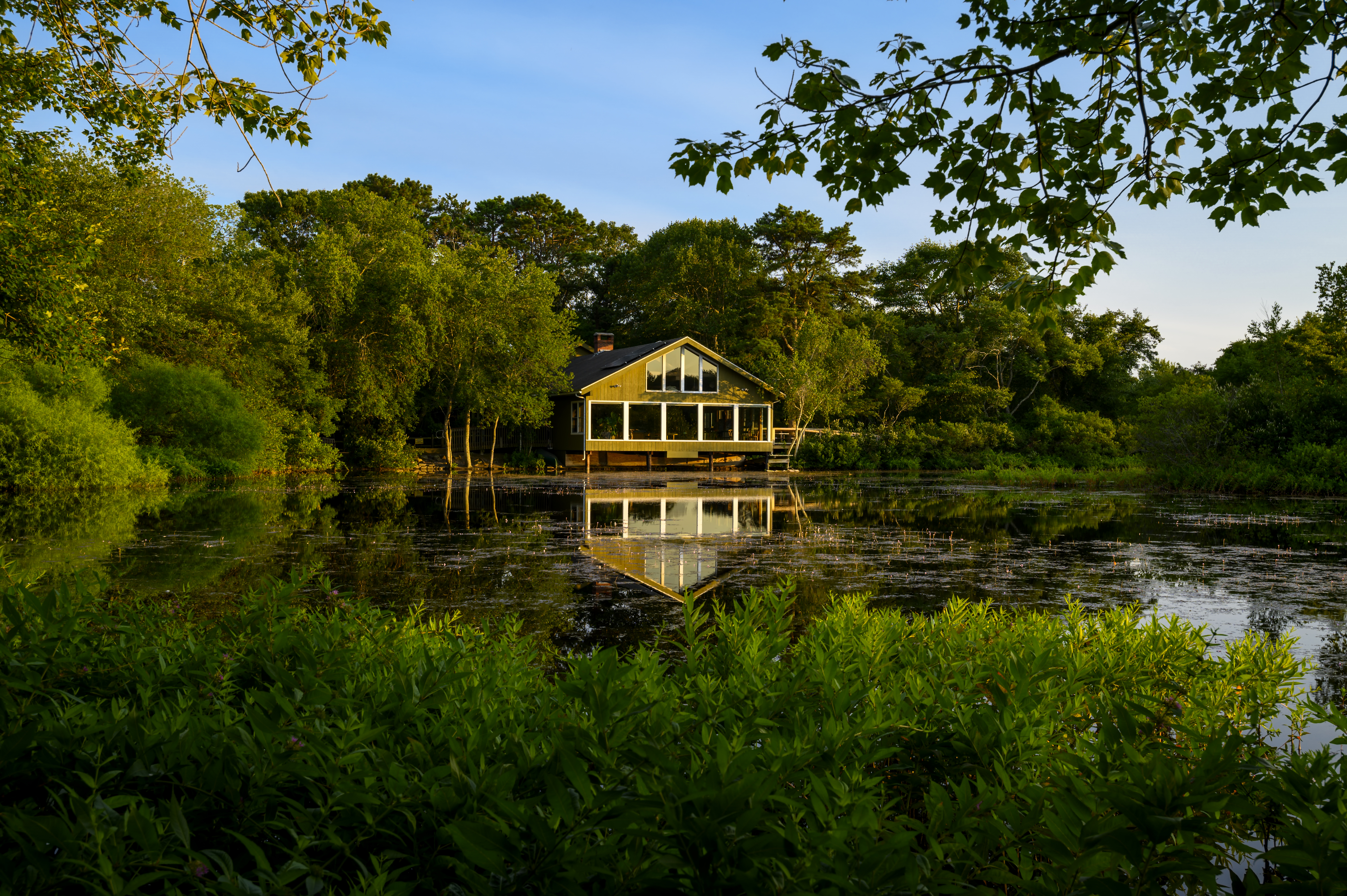 Nature Center in Summer - credit: Dennis Maroulas
