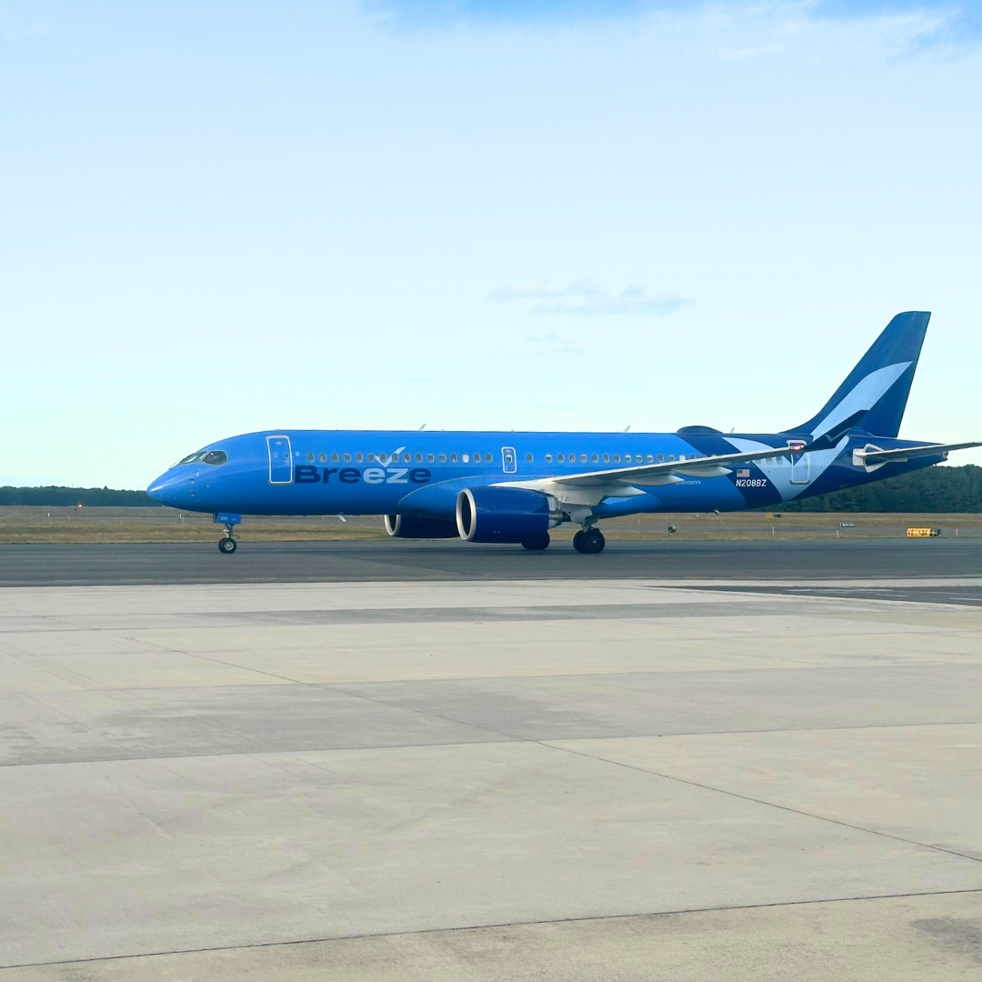 Breeze Airways to New Destinations from ISP