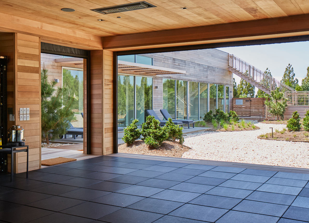 Shou Sugi Ban House Movement Pavilion