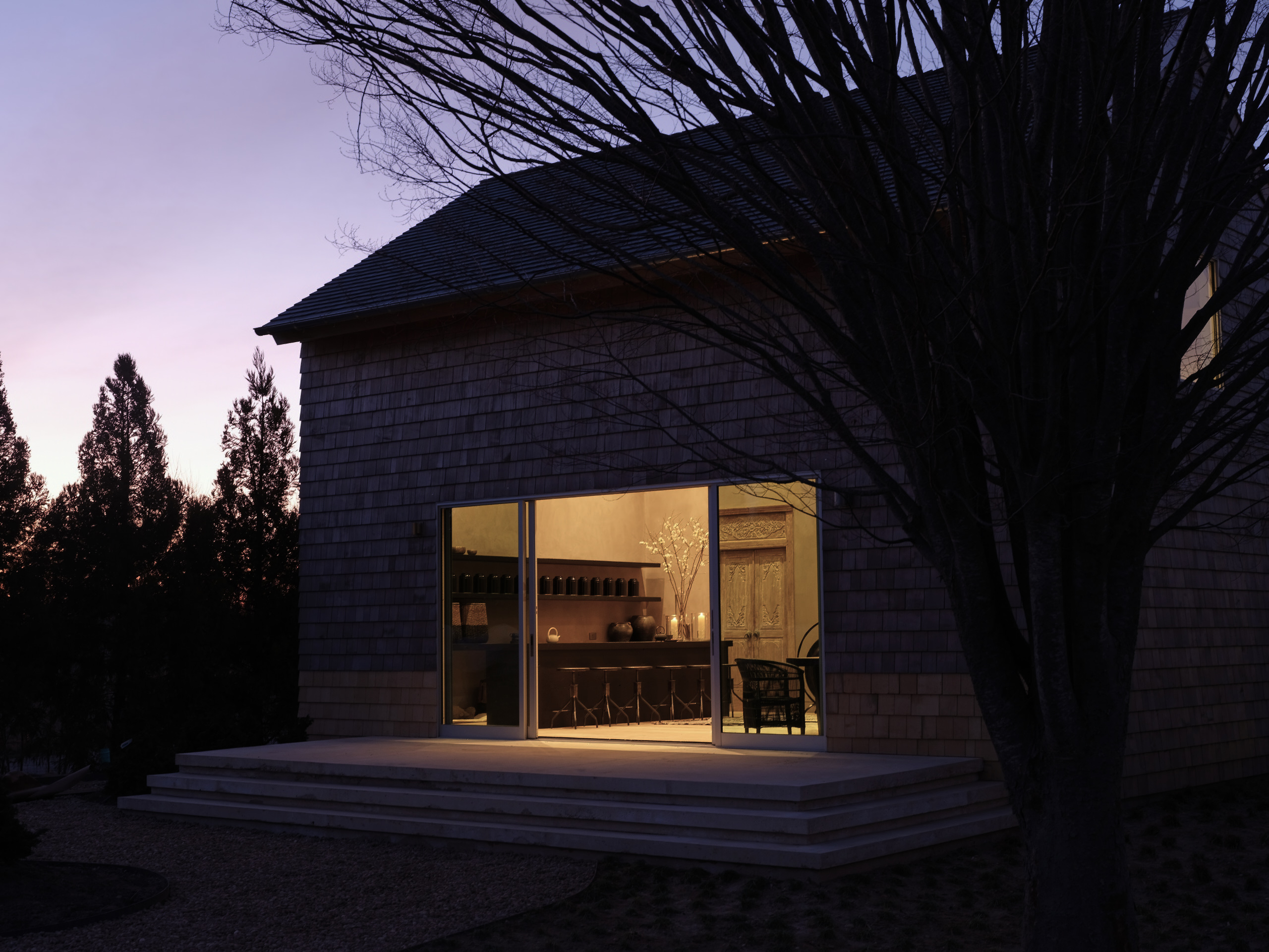 Shou Sugi Ban House Healing Arts Barn