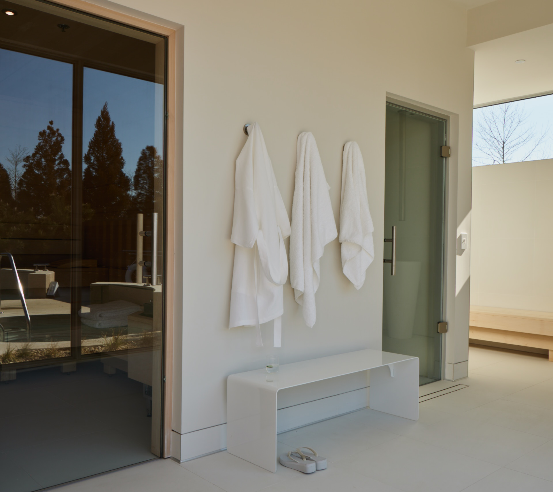 Shou Sugi Ban Spa Hydrotherapy & Thermal Suite