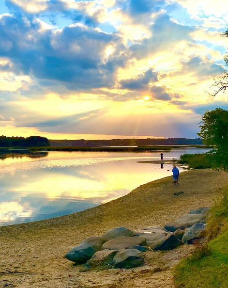Sunset at Stony Brook Harbor