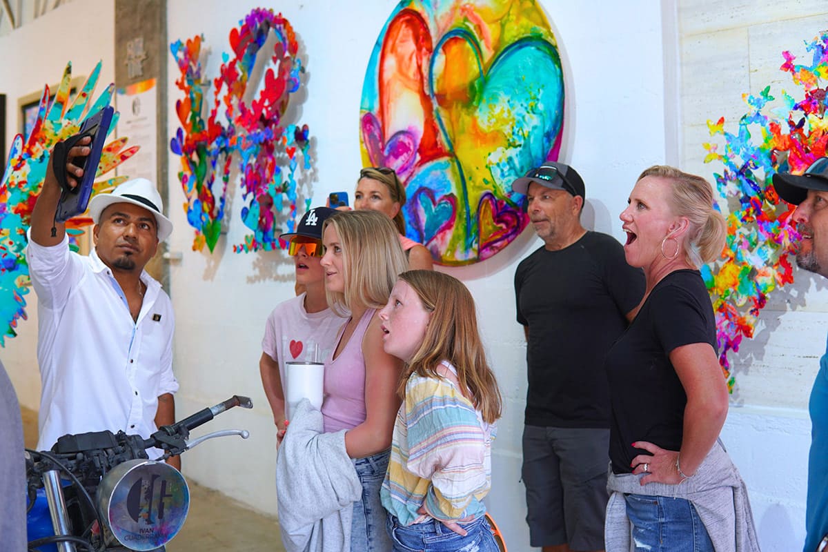 Immerse yourself in a world where colors leap, and emotions flow. 🌈 Visit  Ivan Guaderrama's Gallery in San José del Cabo and let your soul …
