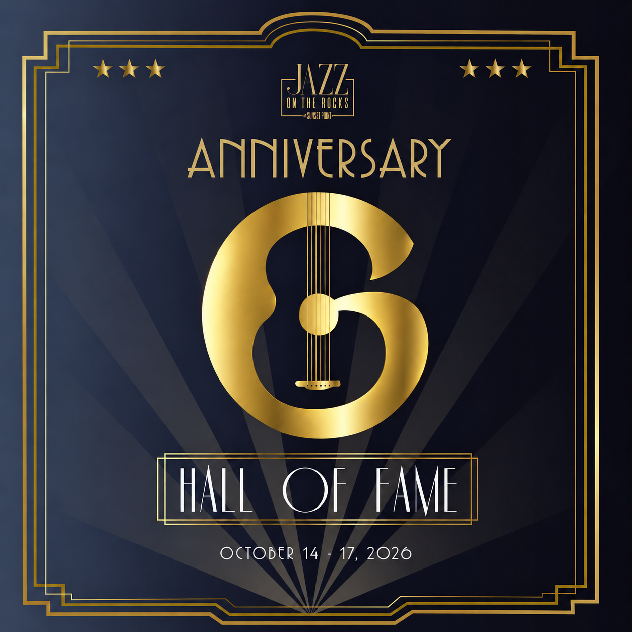 Jazz Hall of Fame — Jazz on the Rocks 6th anniversary