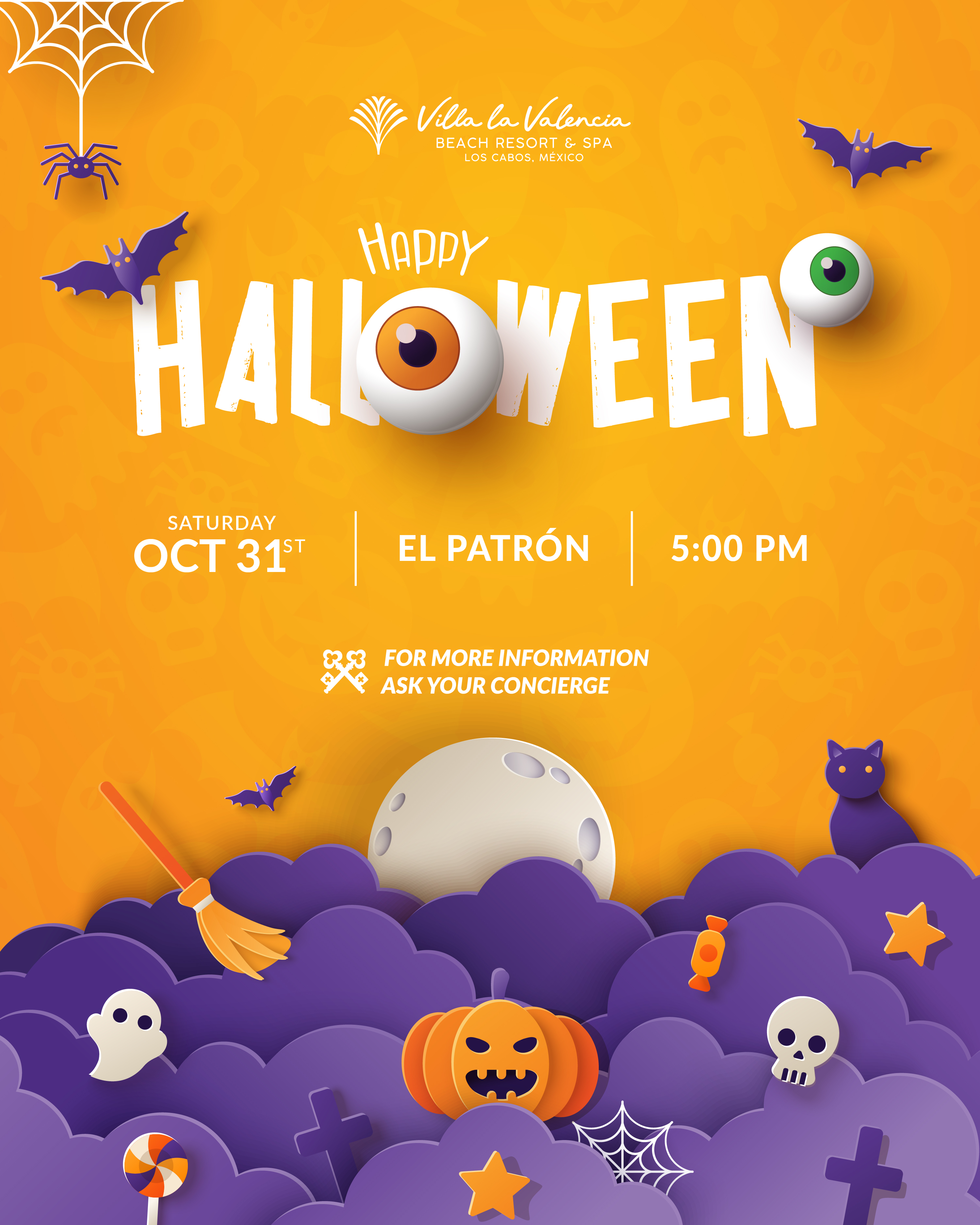 Celebrate Halloween at Villa La Valencia